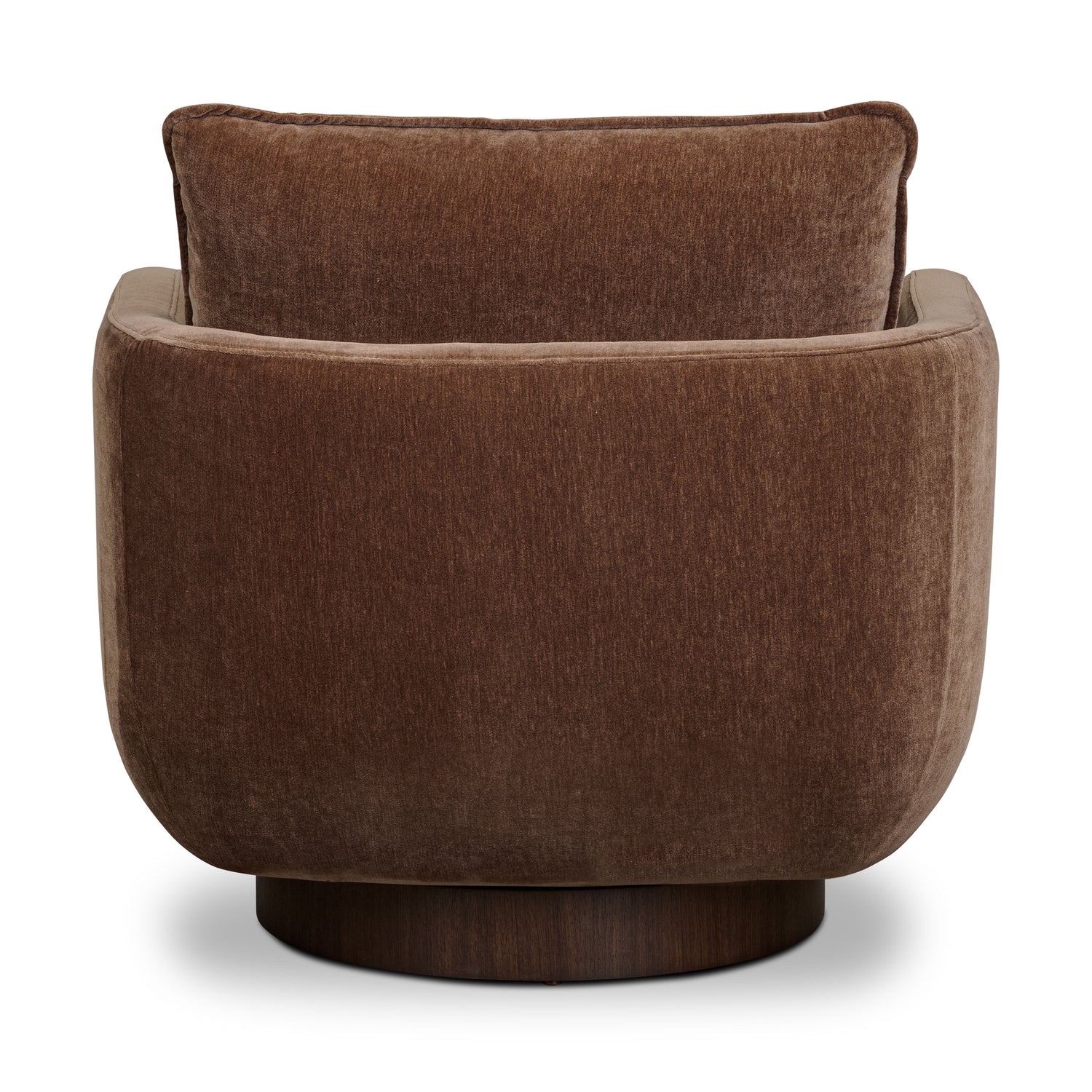 Carla Swivel Lounge Chair | Bronzer Brown 