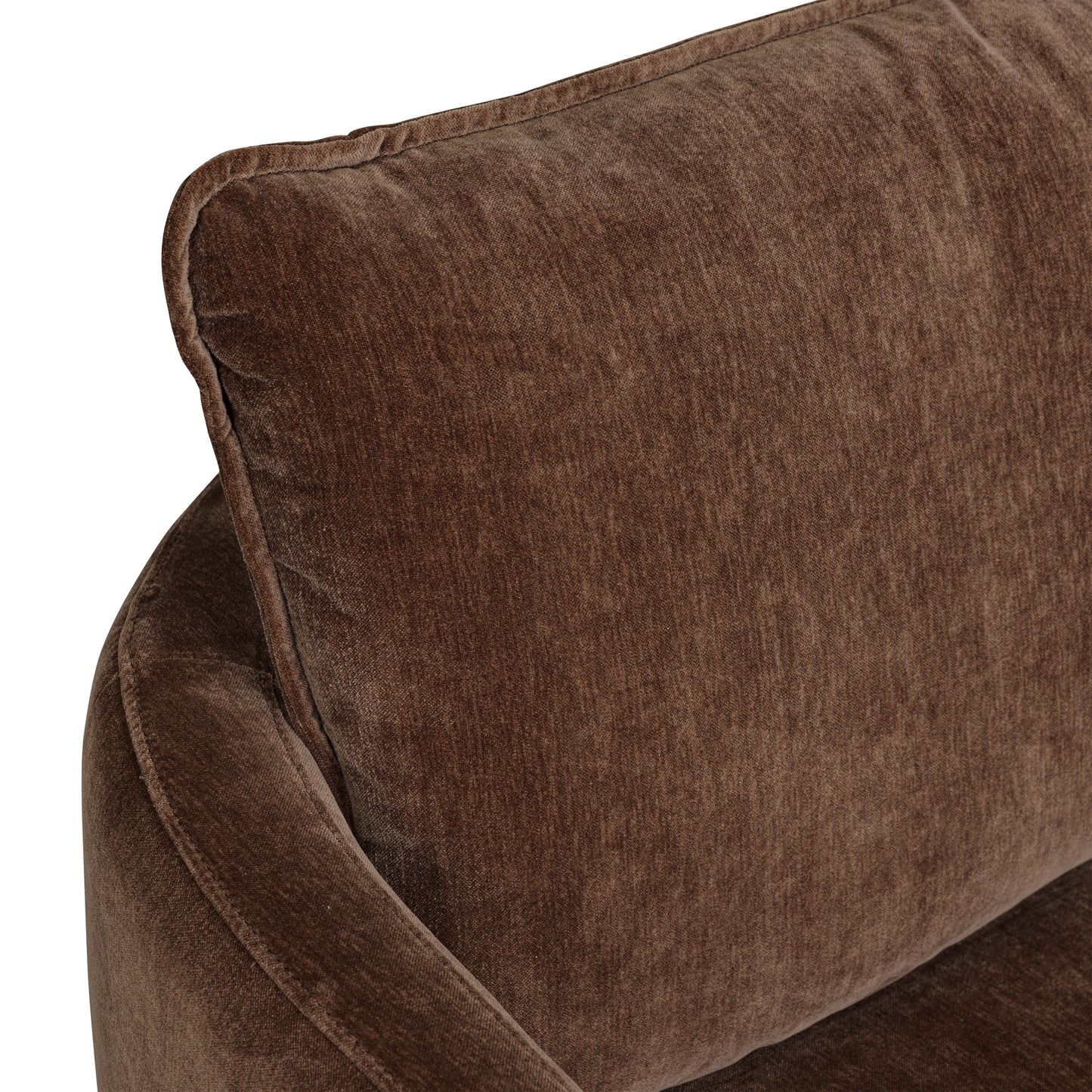 Carla Swivel Lounge Chair | Bronzer Brown