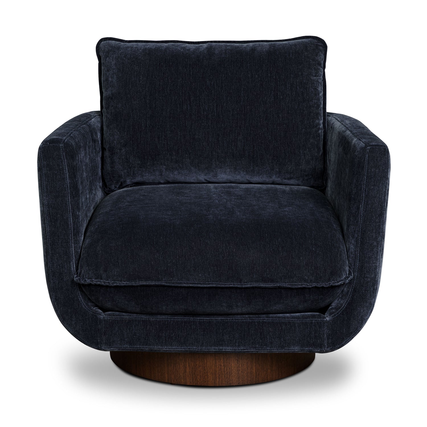 Carla Swivel Lounge Chair | Mystic Blue 