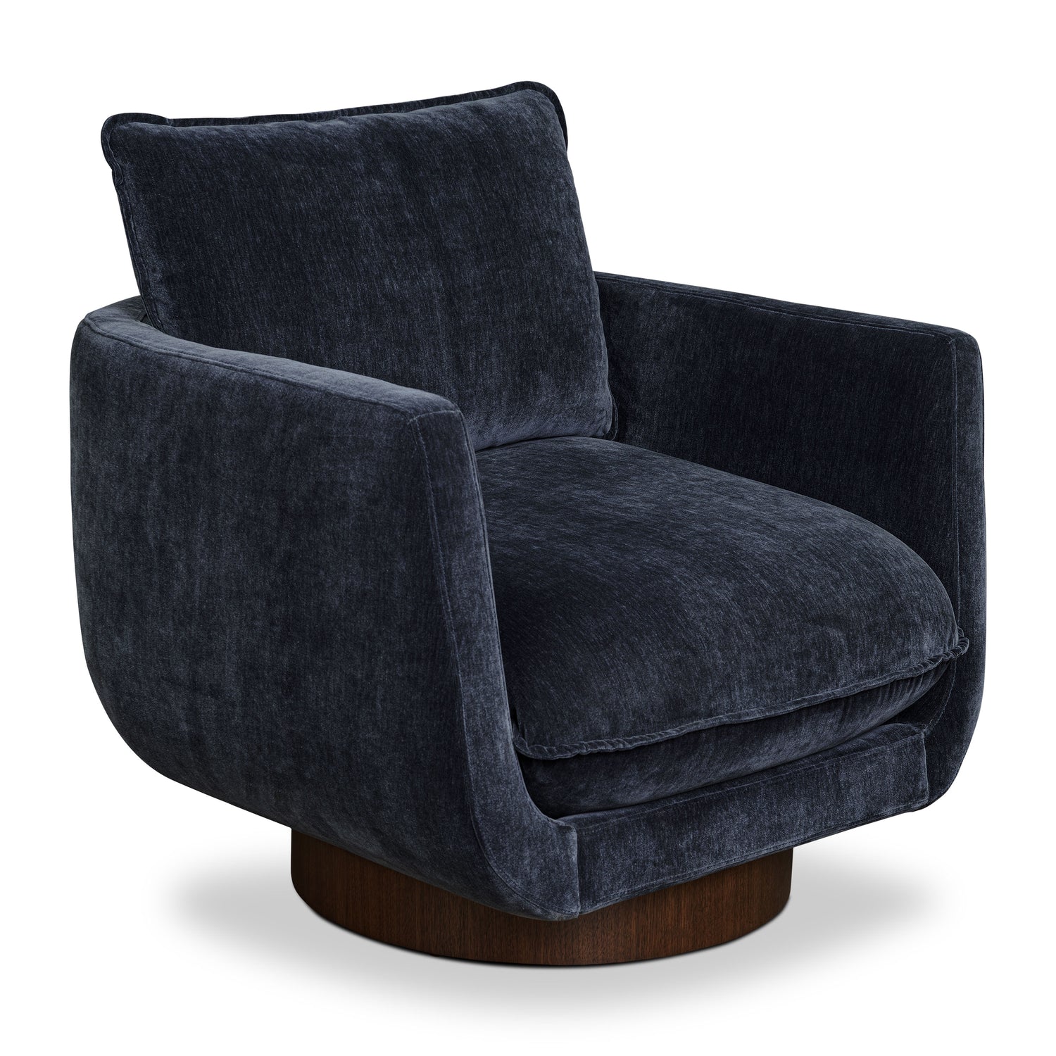 Carla Swivel Lounge Chair | Mystic Blue 