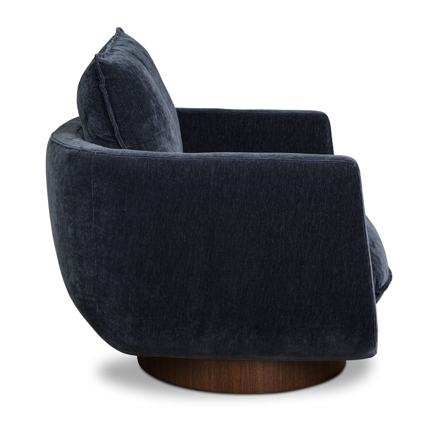 Carla Swivel Lounge Chair | Mystic Blue
