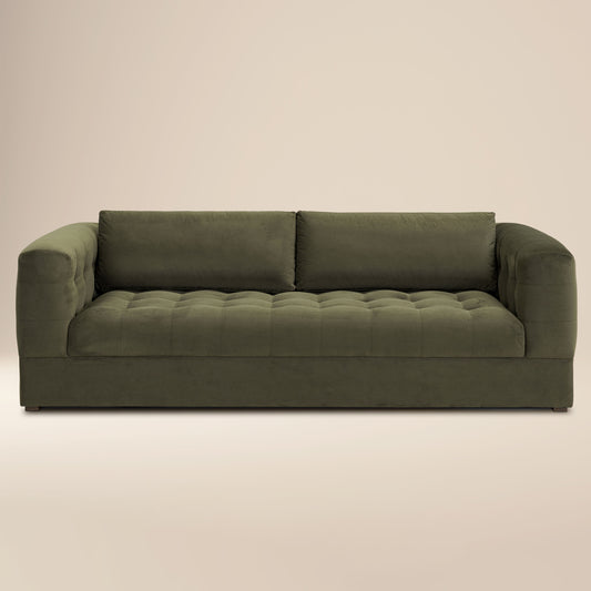 Duke 95" Sofa | Avocado Green