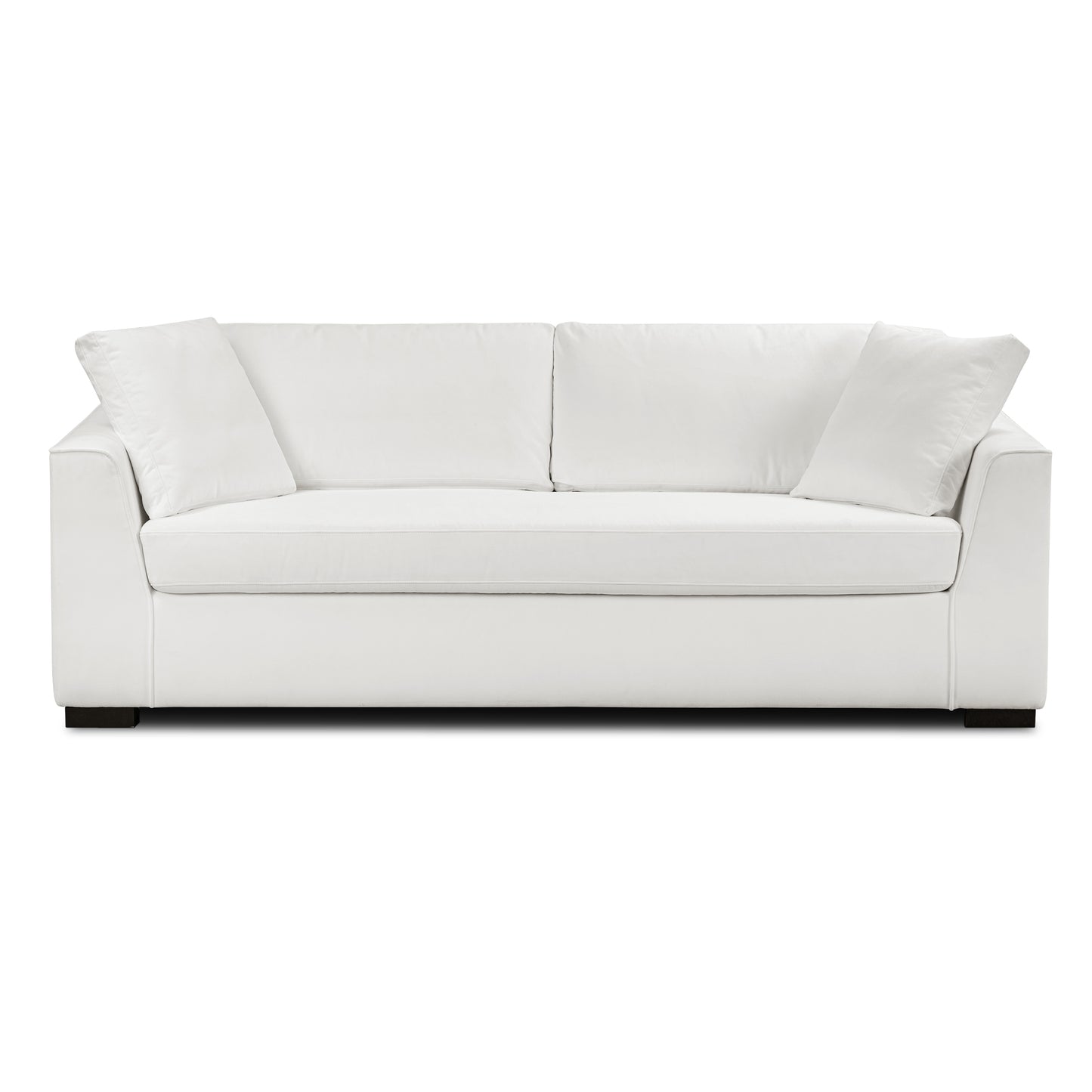 Capri 86" Pull-Out Sofa Bed | Cotton White