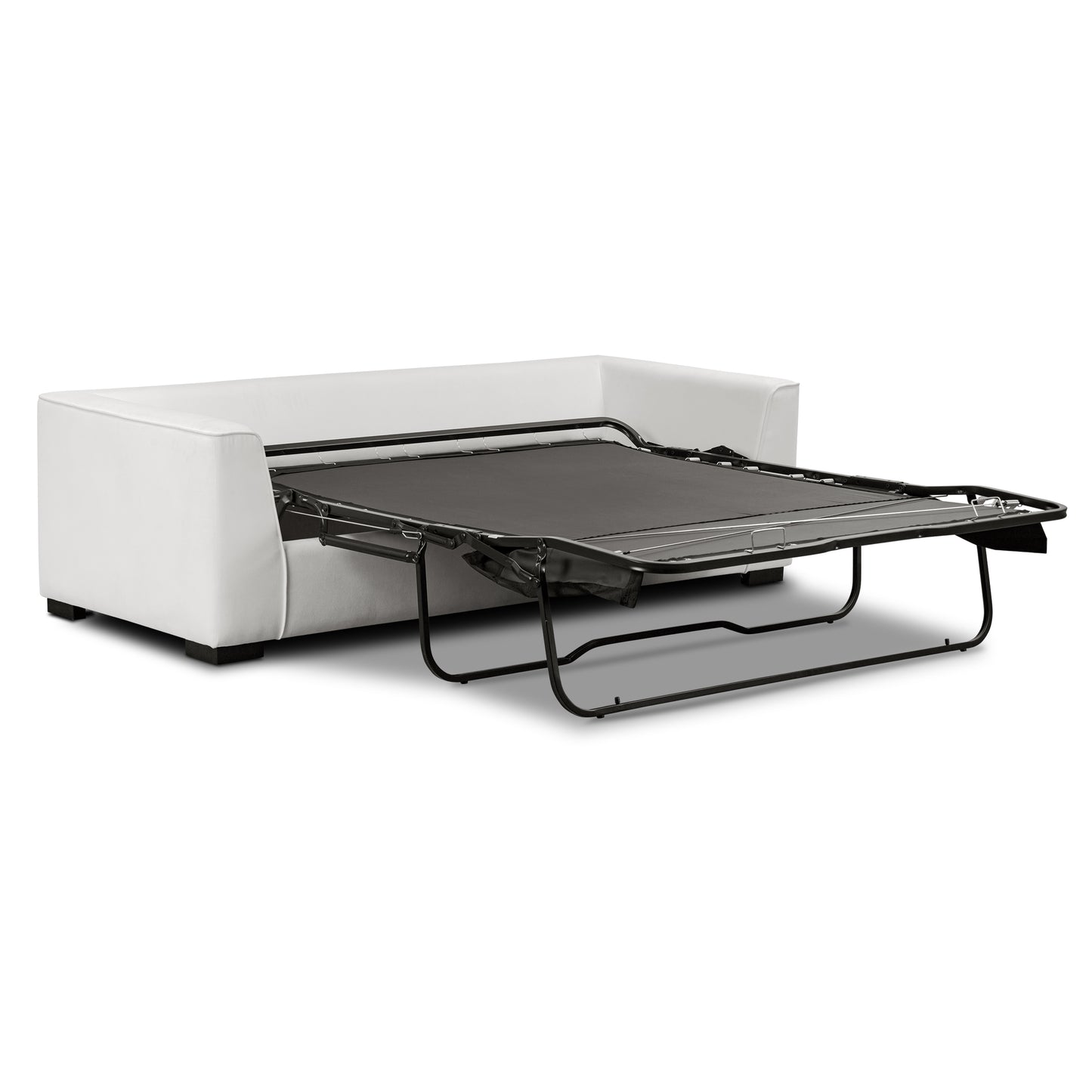Capri 86" Pull-Out Sofa Bed | Cotton White