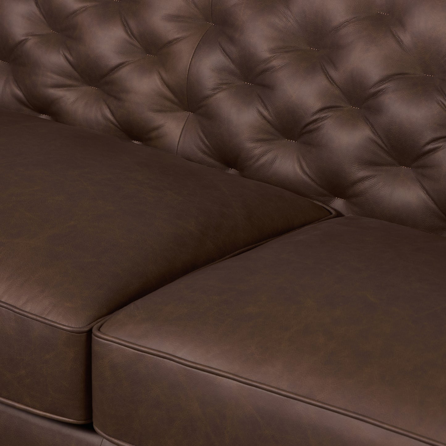 Essex 86" Leather Pull-Out Convertible Sleeper Sofa | Bridle Brown