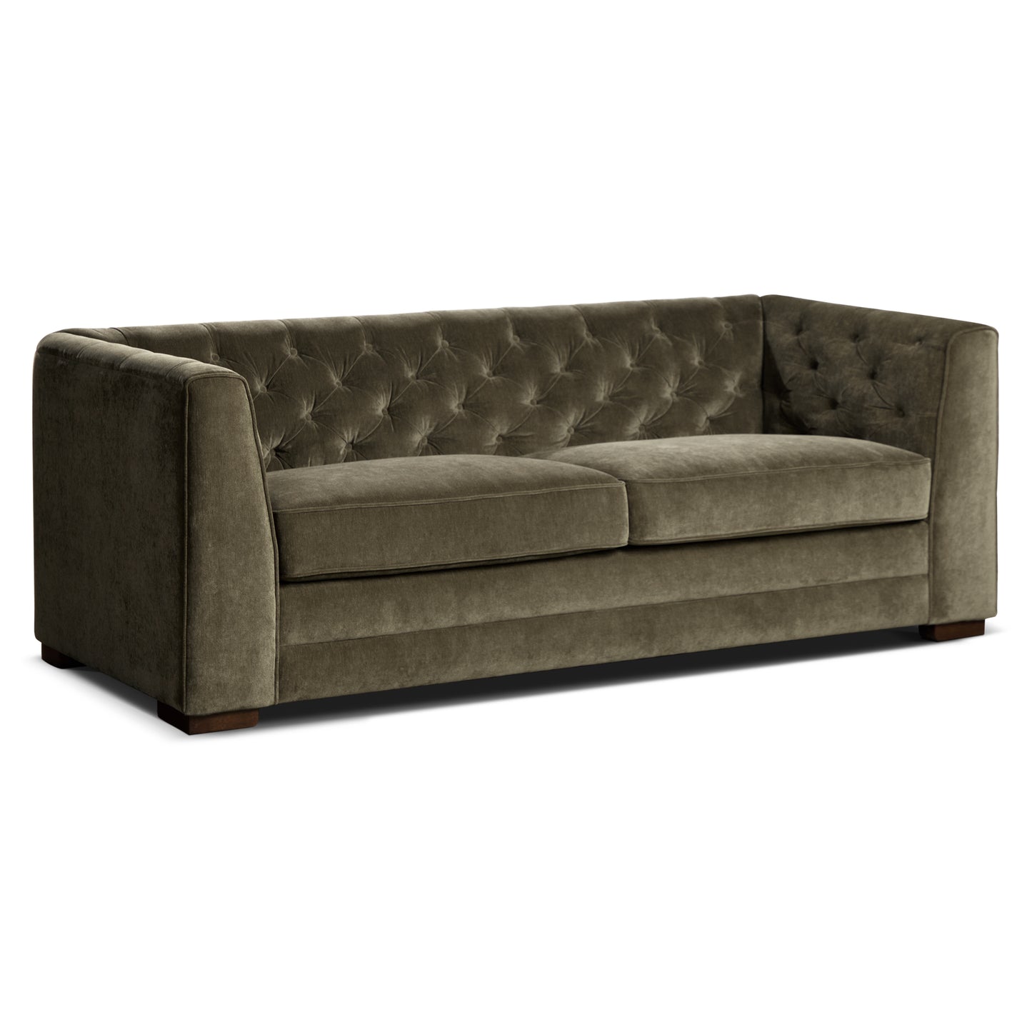 Essex Pull-Out Convertible Sleeper Sofa (86") | Lume Green