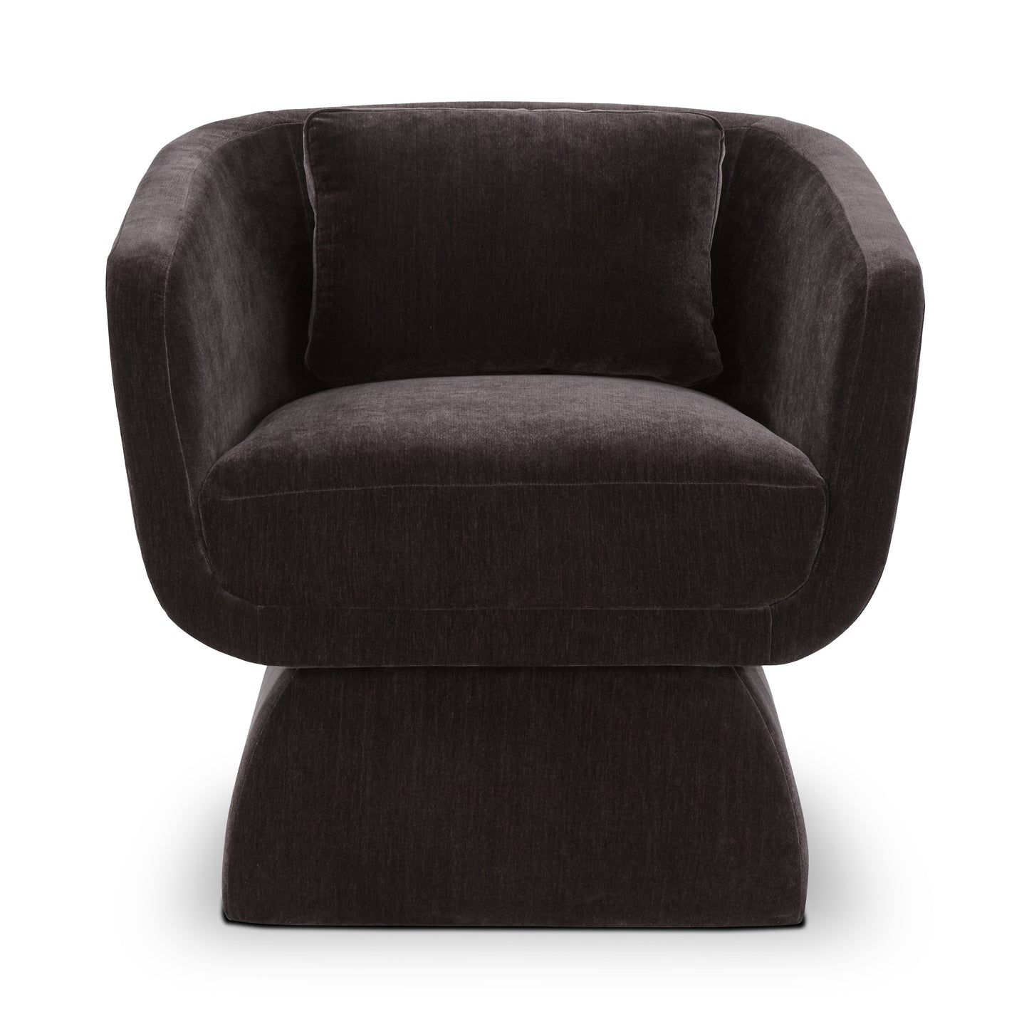 Zeno Lounge Chair | Ganache Brown