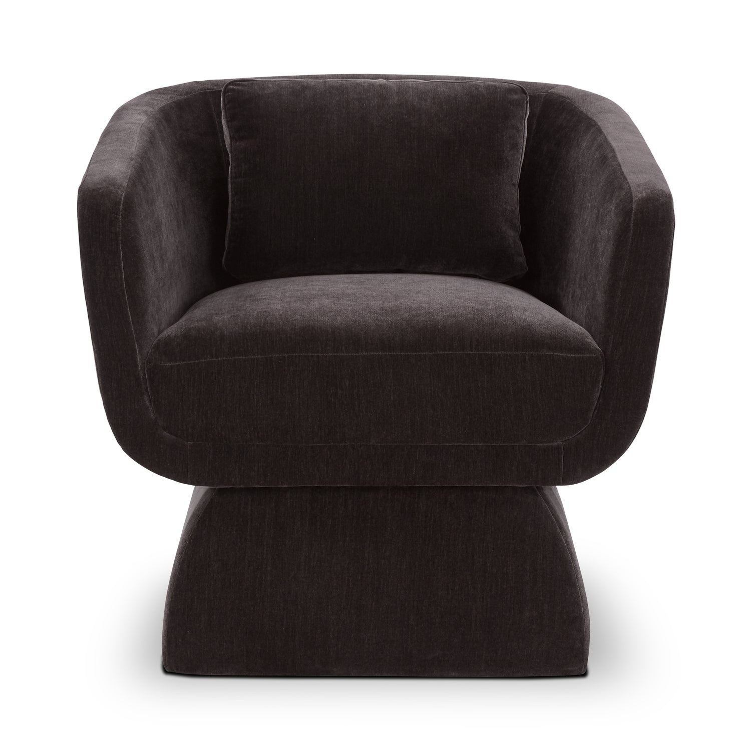 Zeno Lounge Chair | Ganache Brown 