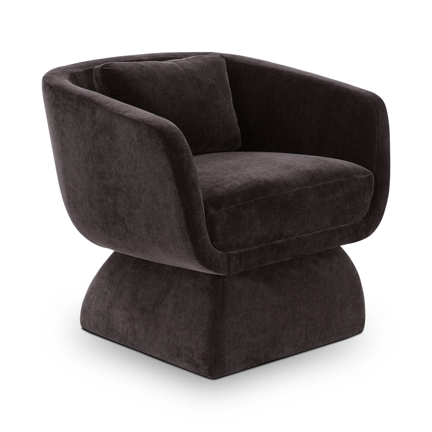 Zeno Lounge Chair | Ganache Brown