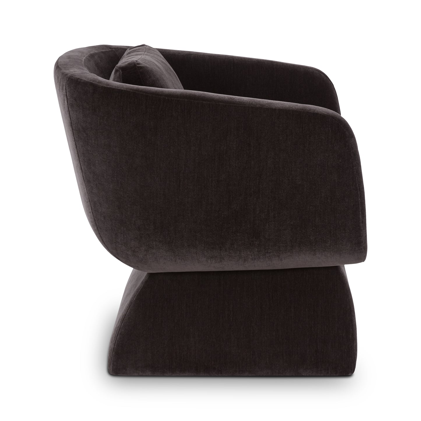 Zeno Lounge Chair | Ganache Brown
