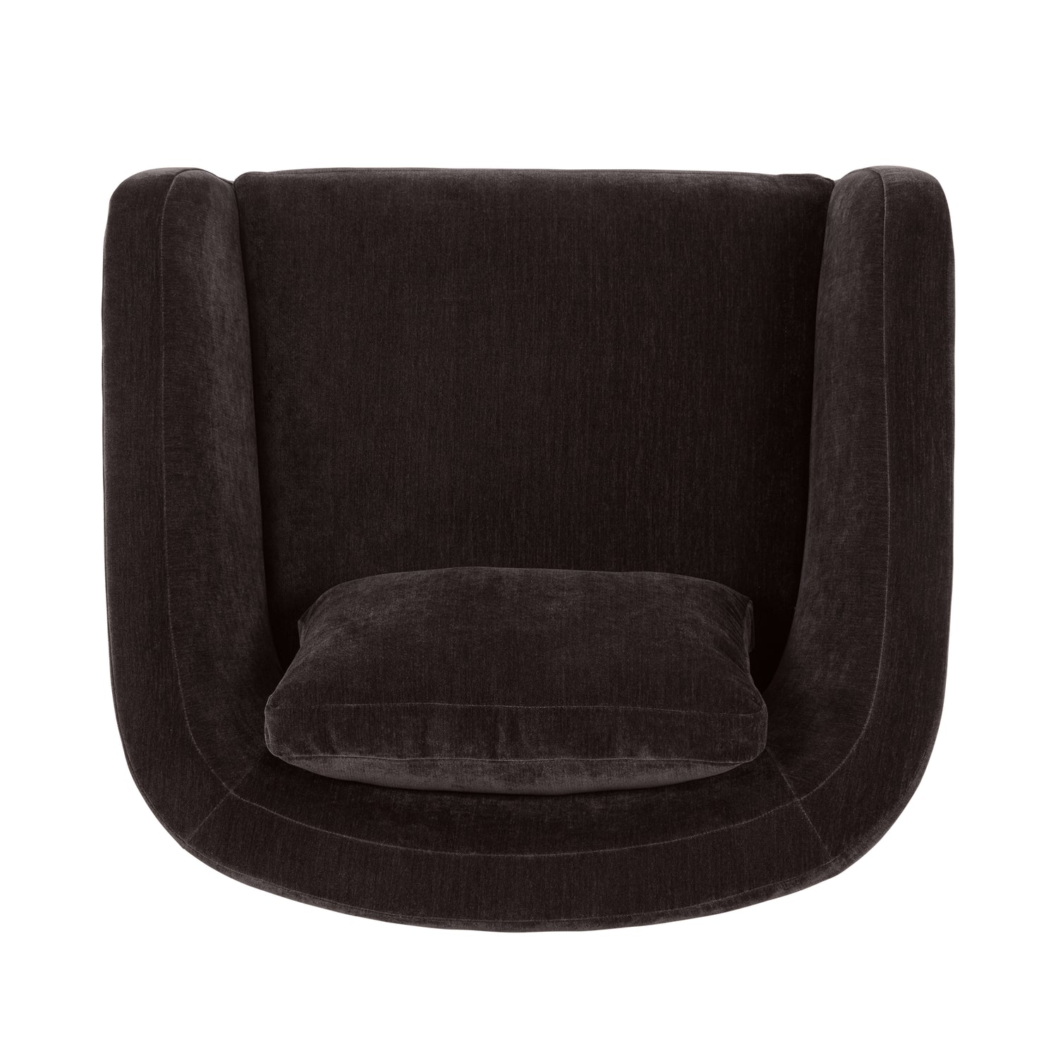 Zeno Lounge Chair | Ganache Brown 