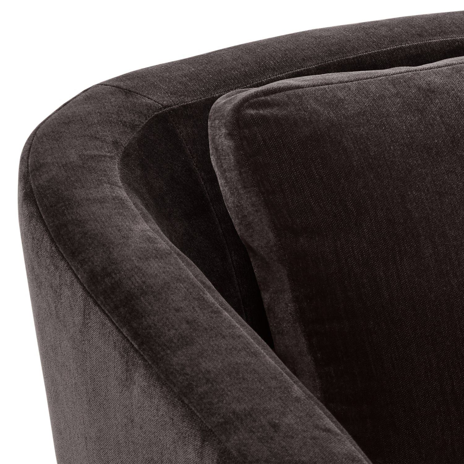 Zeno Lounge Chair | Ganache Brown 