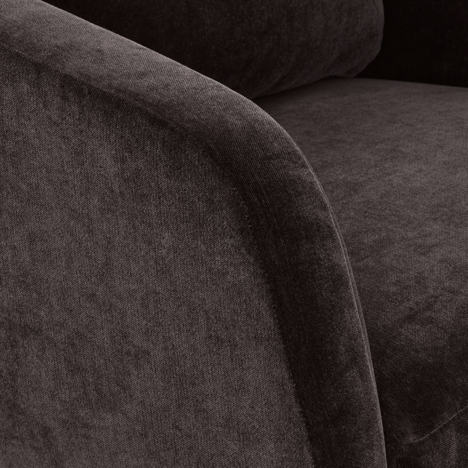 Zeno Lounge Chair | Ganache Brown 