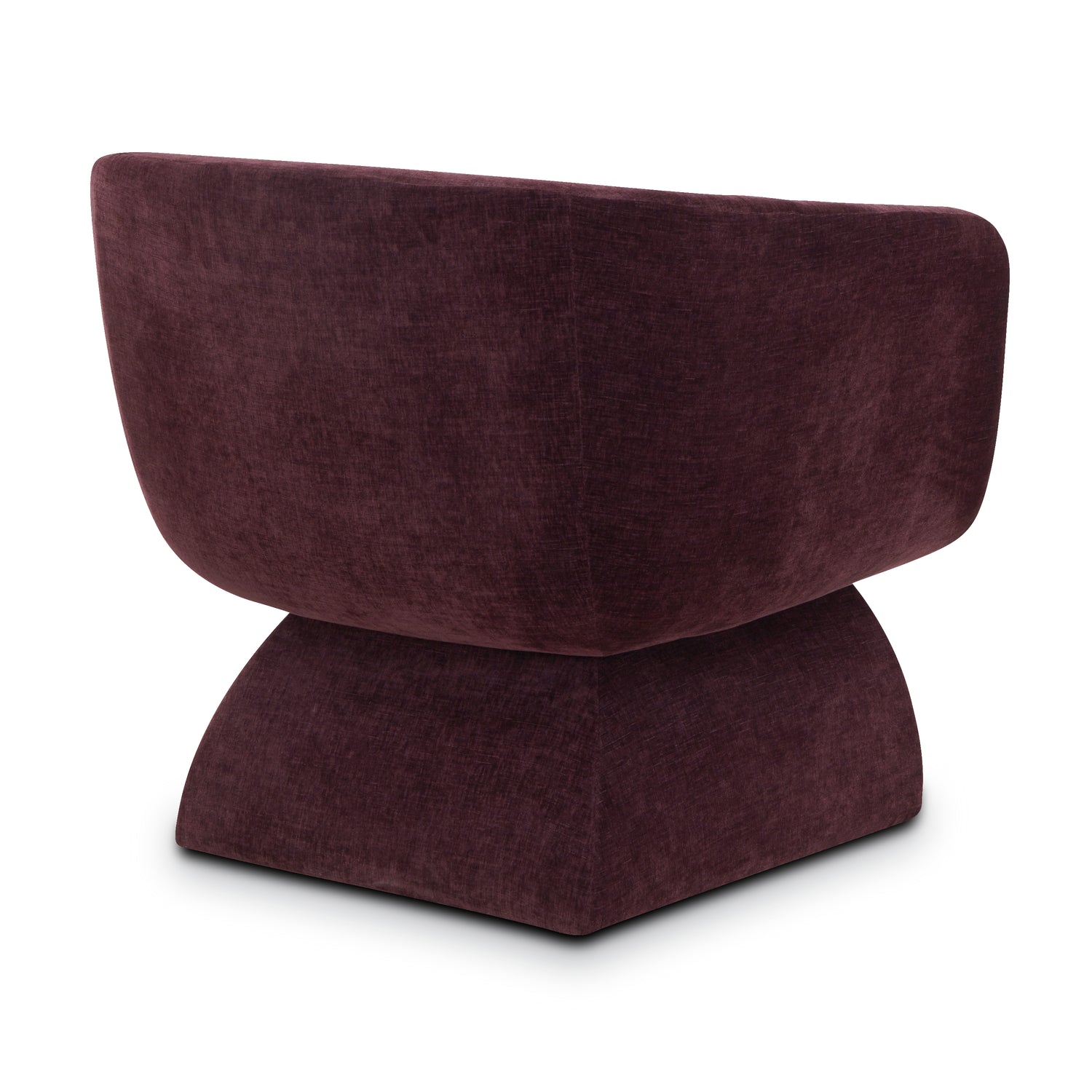 Zeno Lounge Chair | Mello Plum 