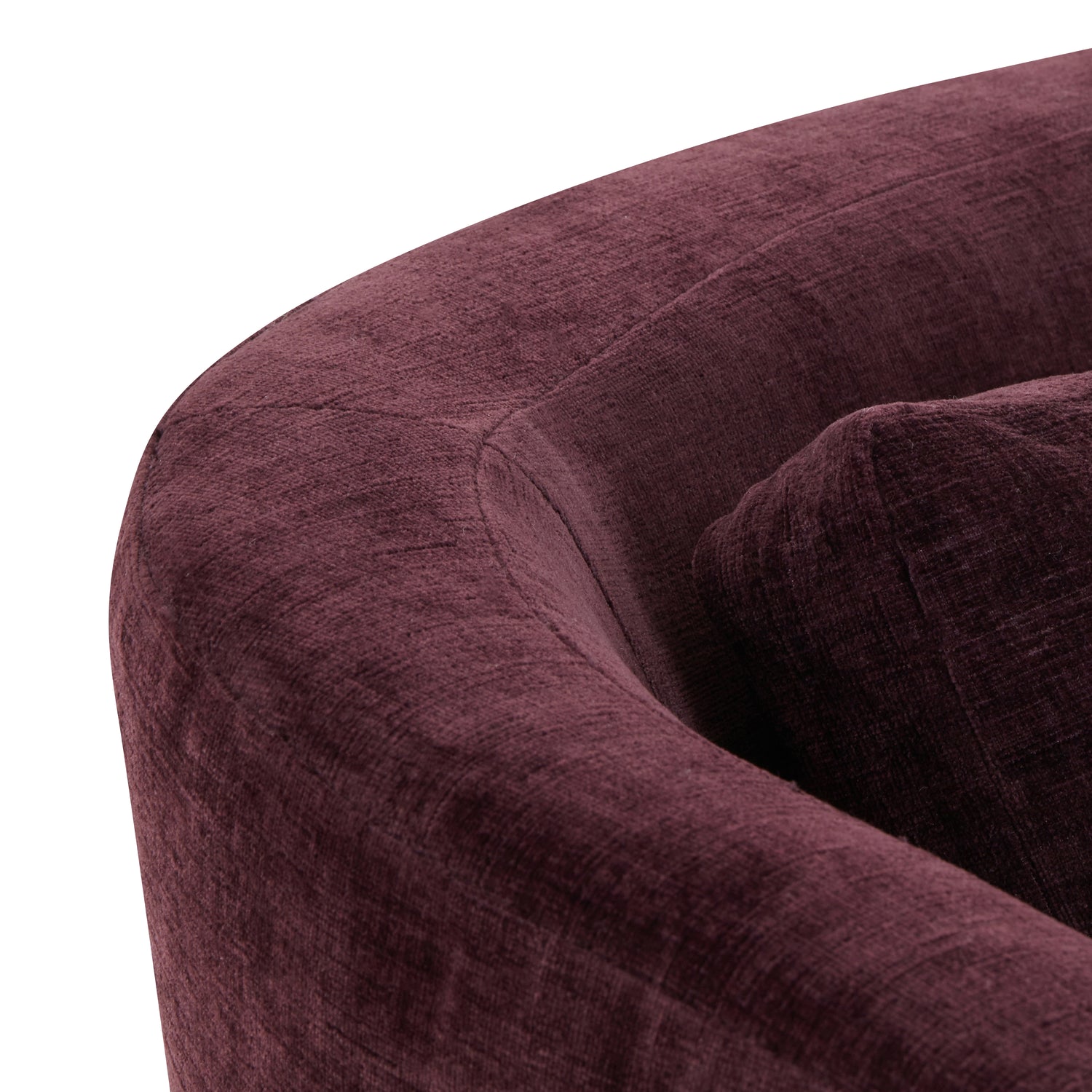 Zeno Lounge Chair | Mello Plum 