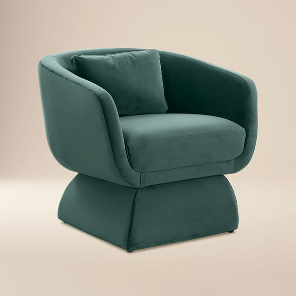 Zeno Lounge Chair | Shadow Teal