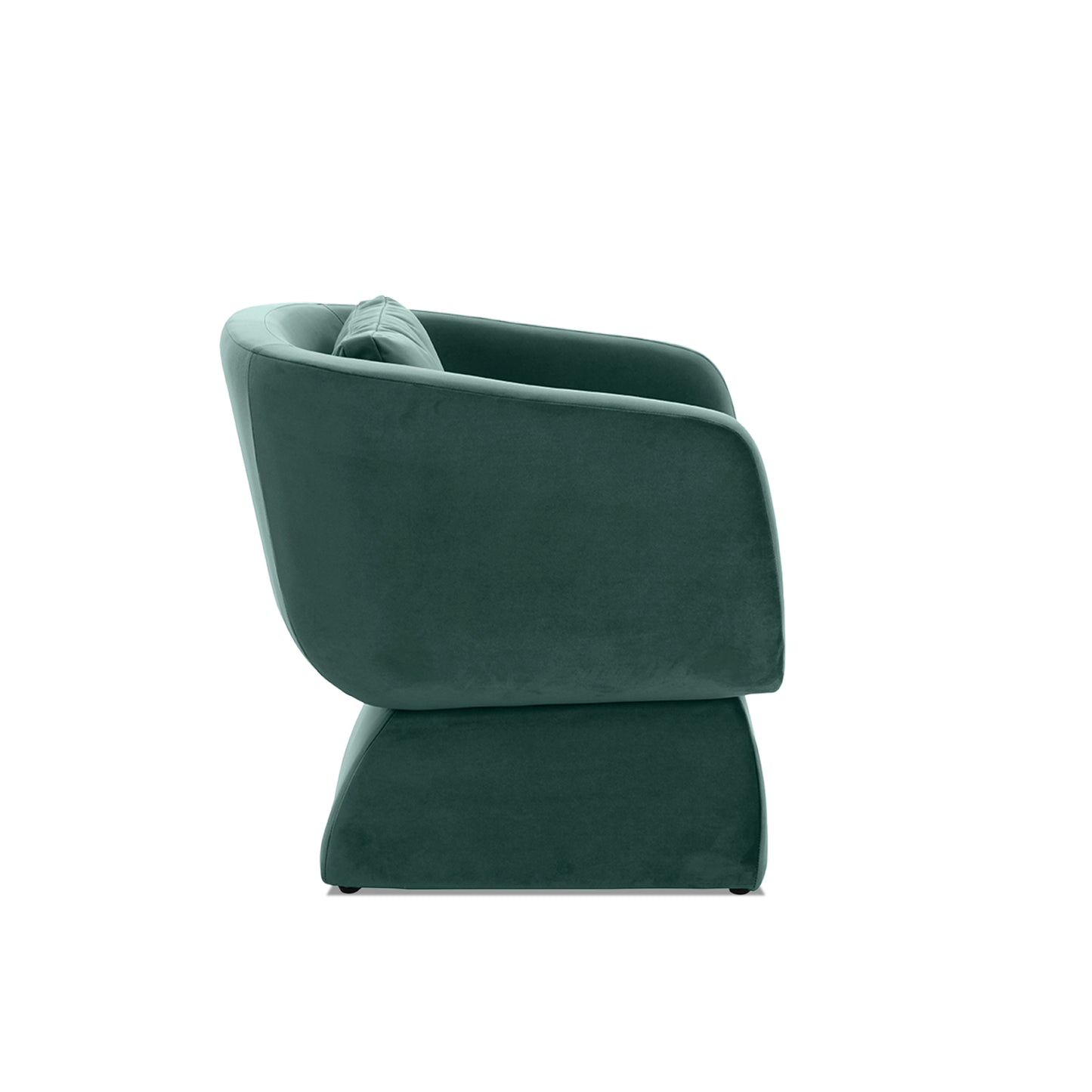 Zeno Lounge Chair | Shadow Teal