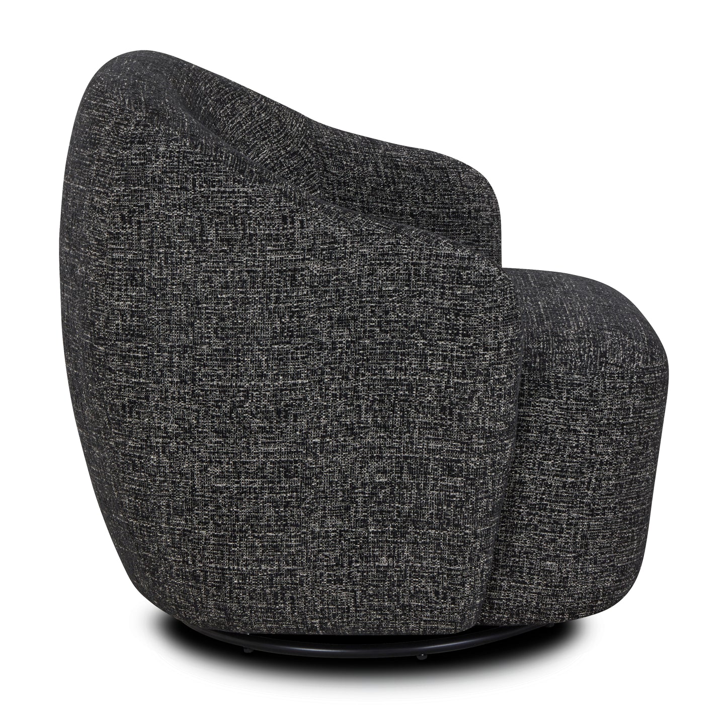 Petal Lounge Chair | Ebony Black