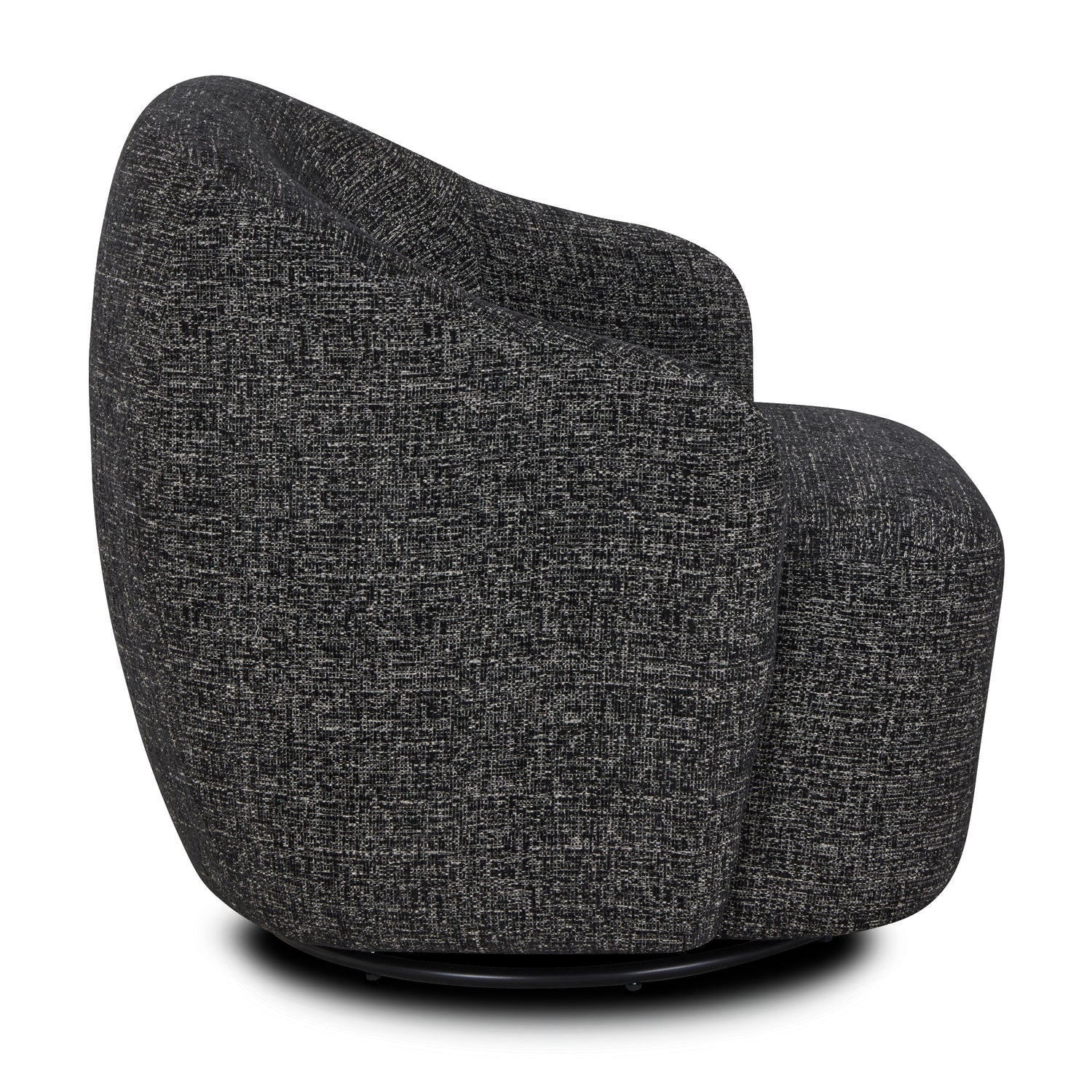 Petal Lounge Chair | Ebony Black 