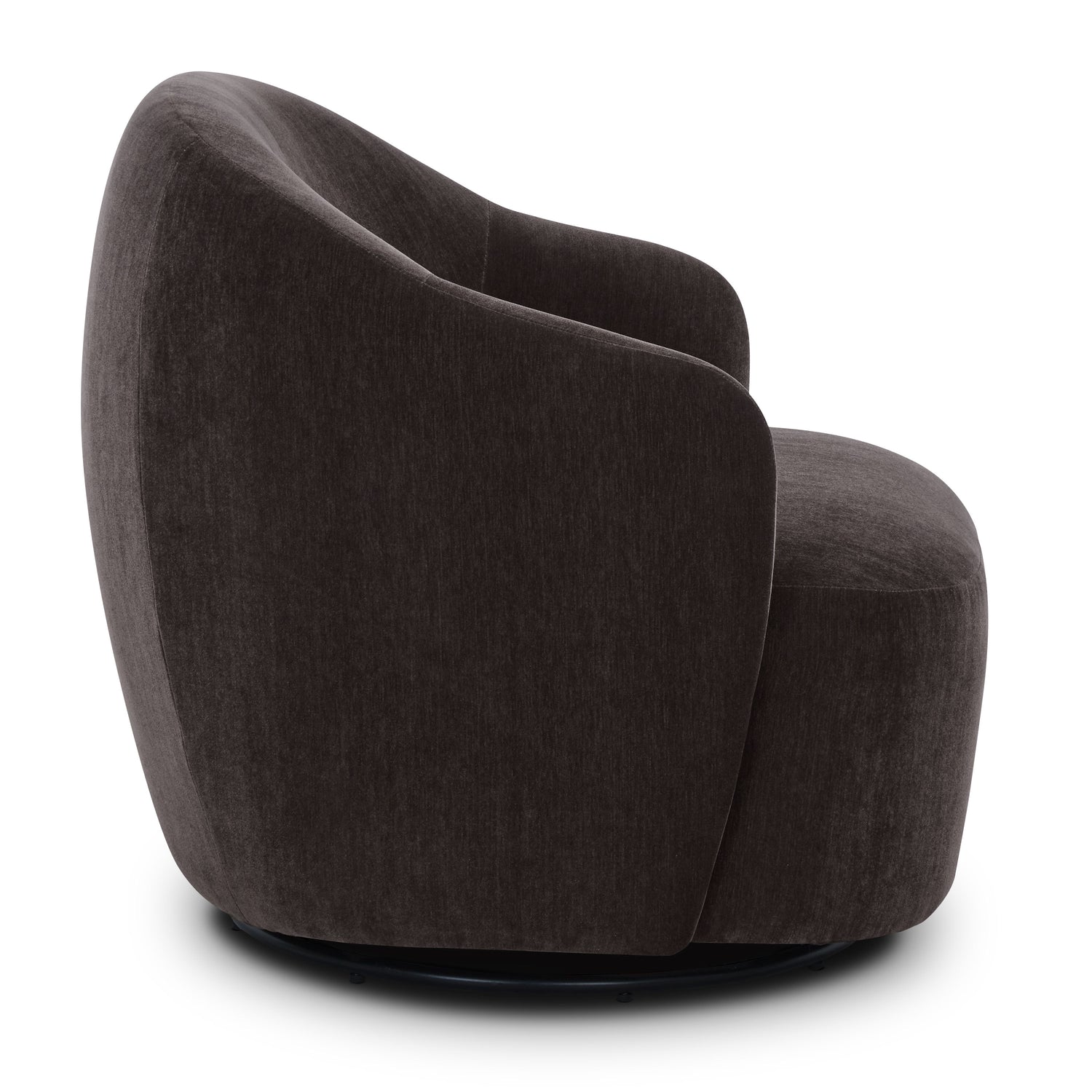 Petal Lounge Chair | Ganache Brown 