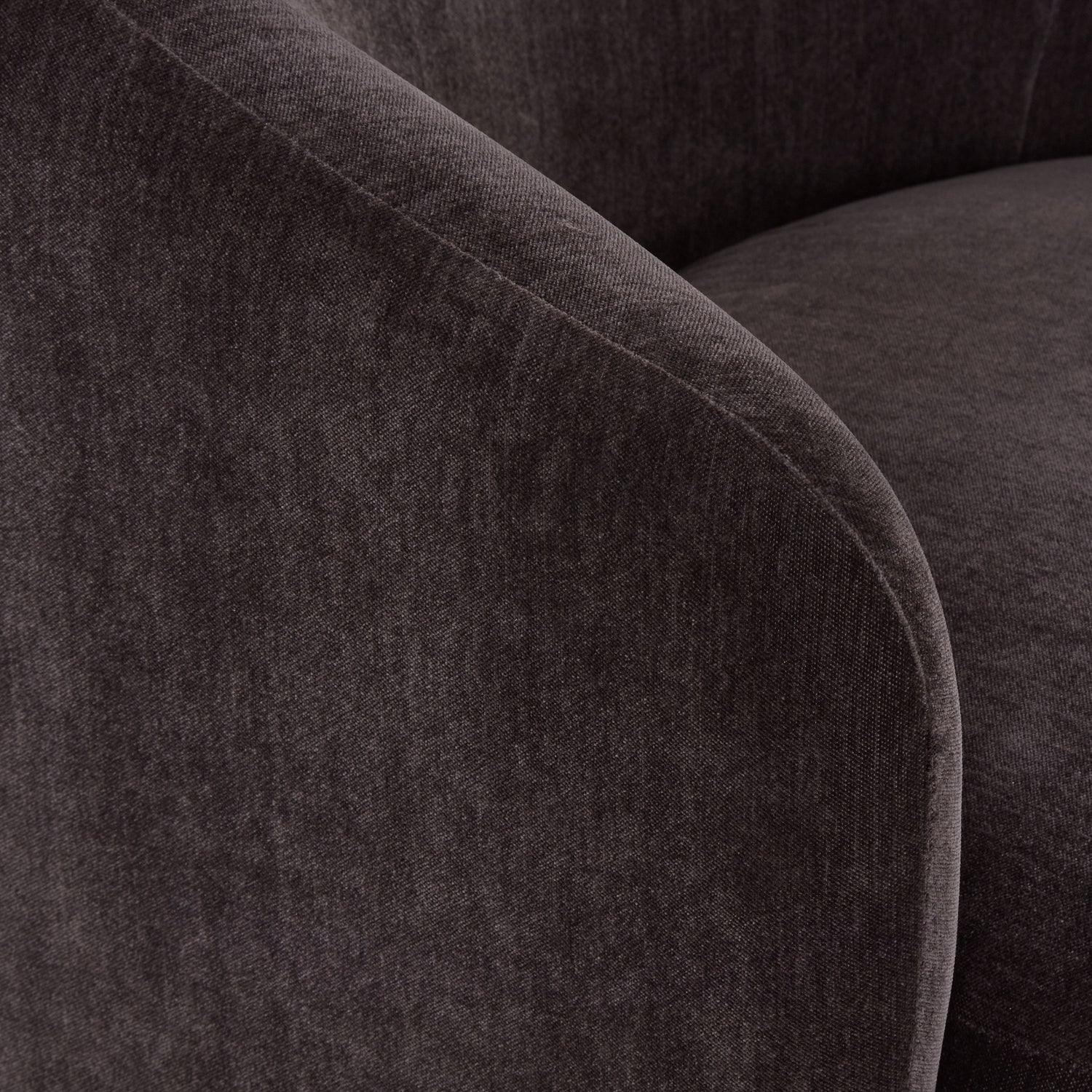 Petal Lounge Chair | Ganache Brown 