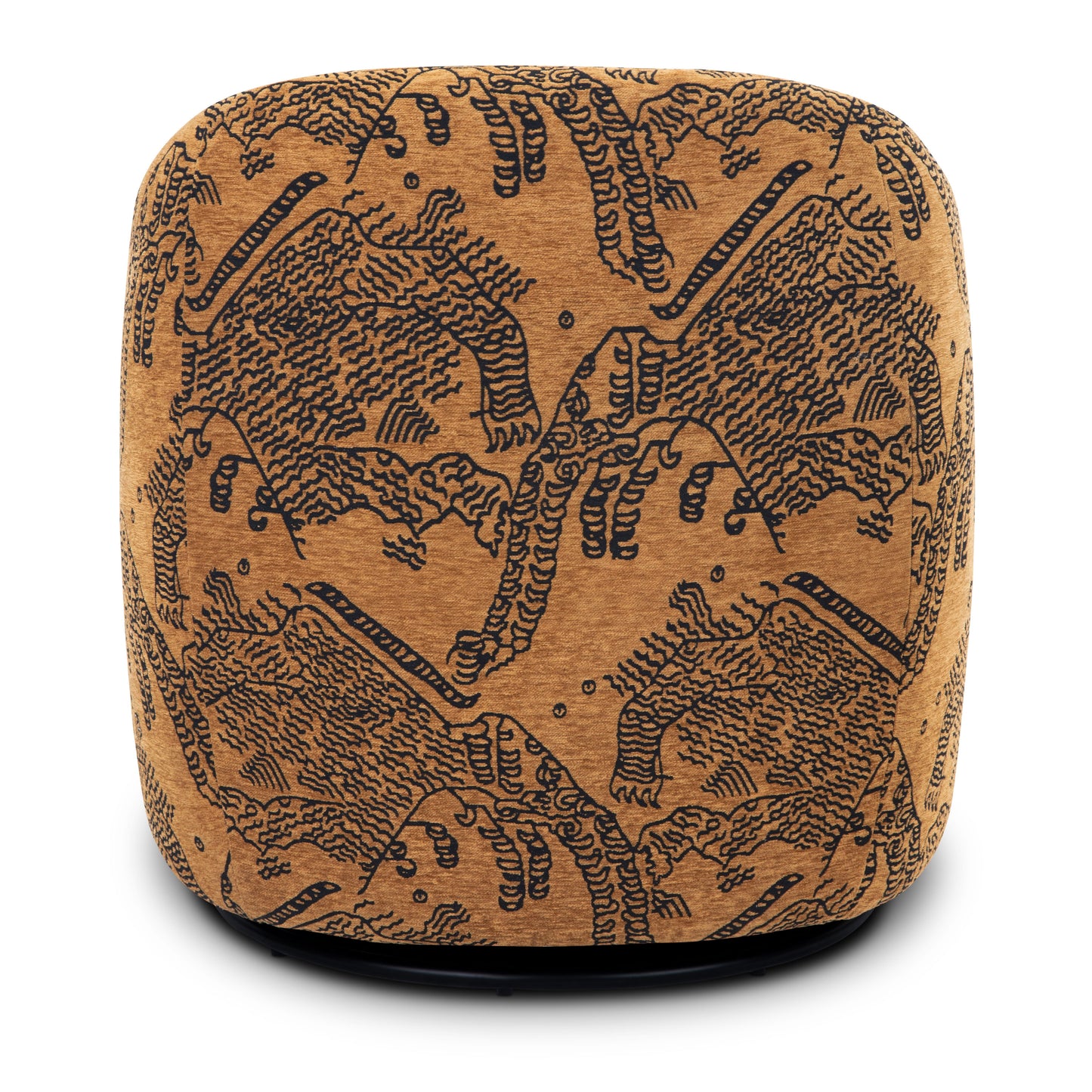 Petal Lounge Chair | Jacquard Brown