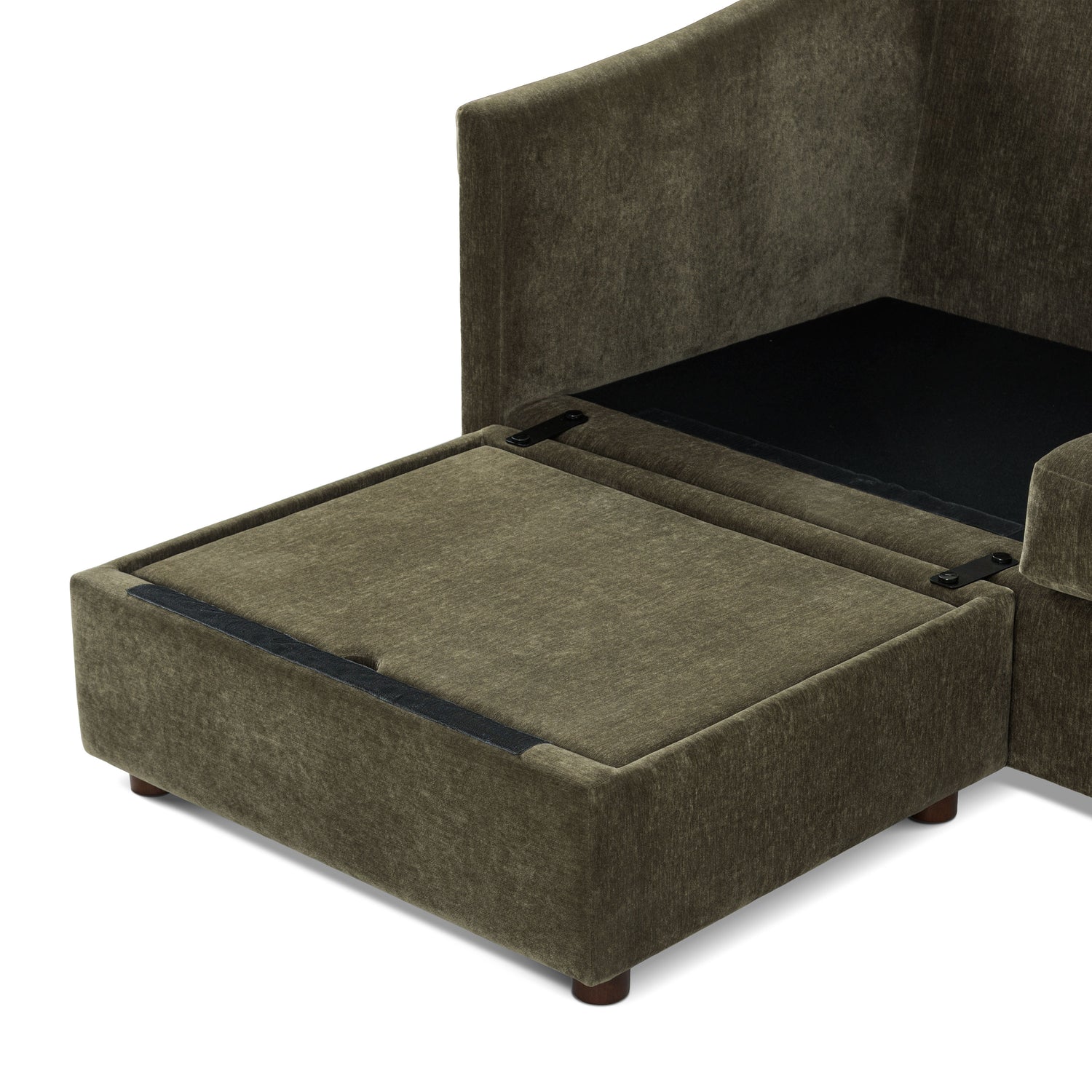 Nervan Reversible Chaise Sectional (105.5