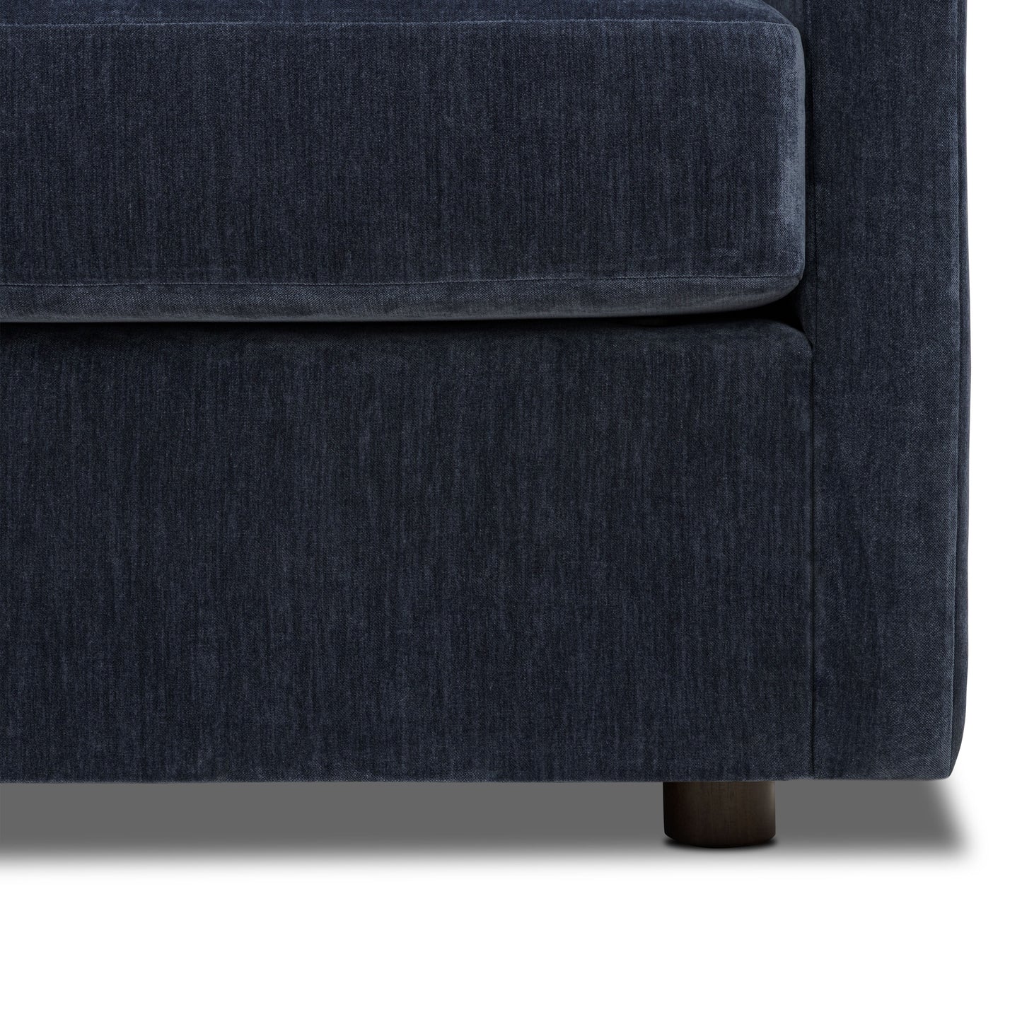 Nervan Reversible Chaise Sectional (105.5") - Mystic Blue