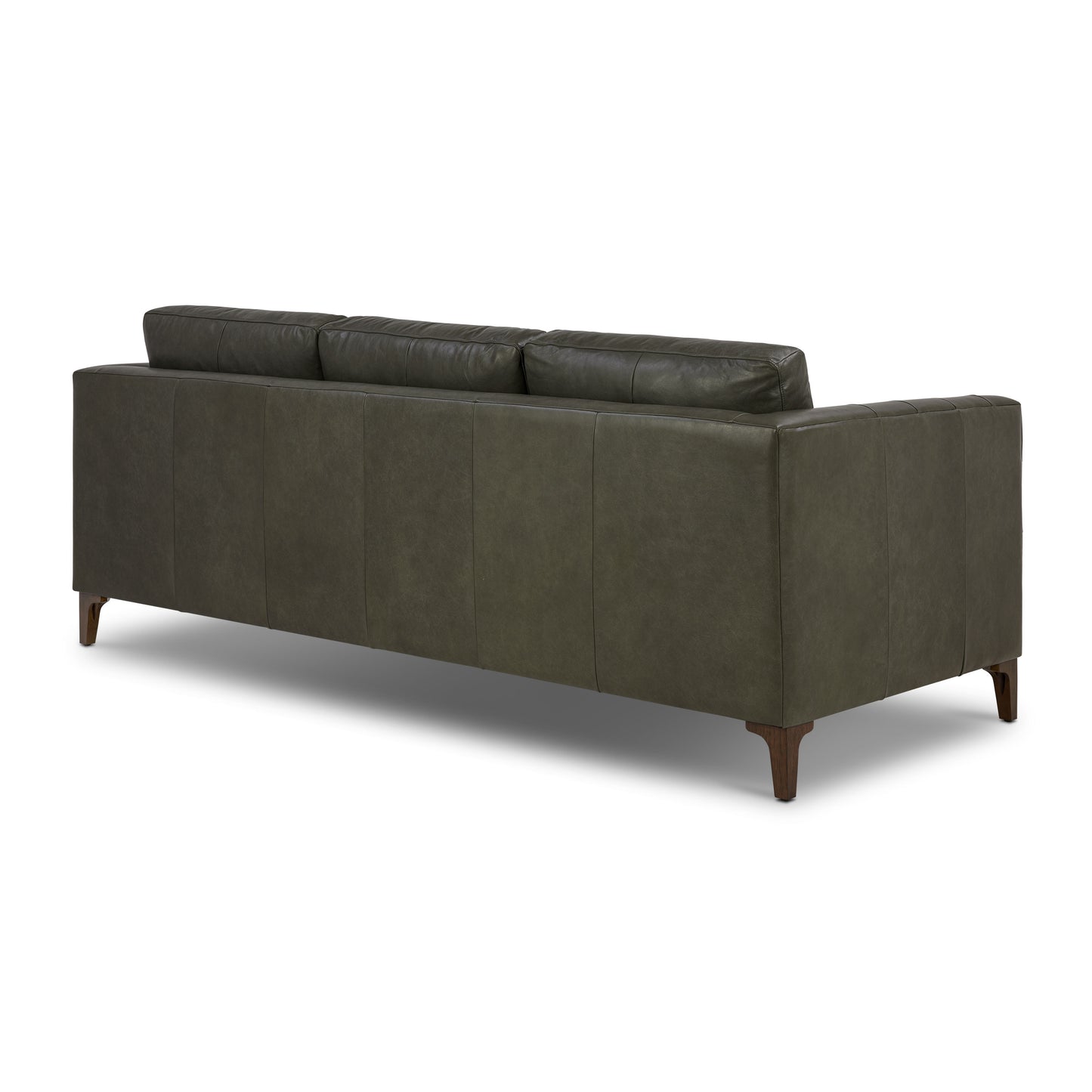 Atlas 88" Leather Sofa | Olivine Green