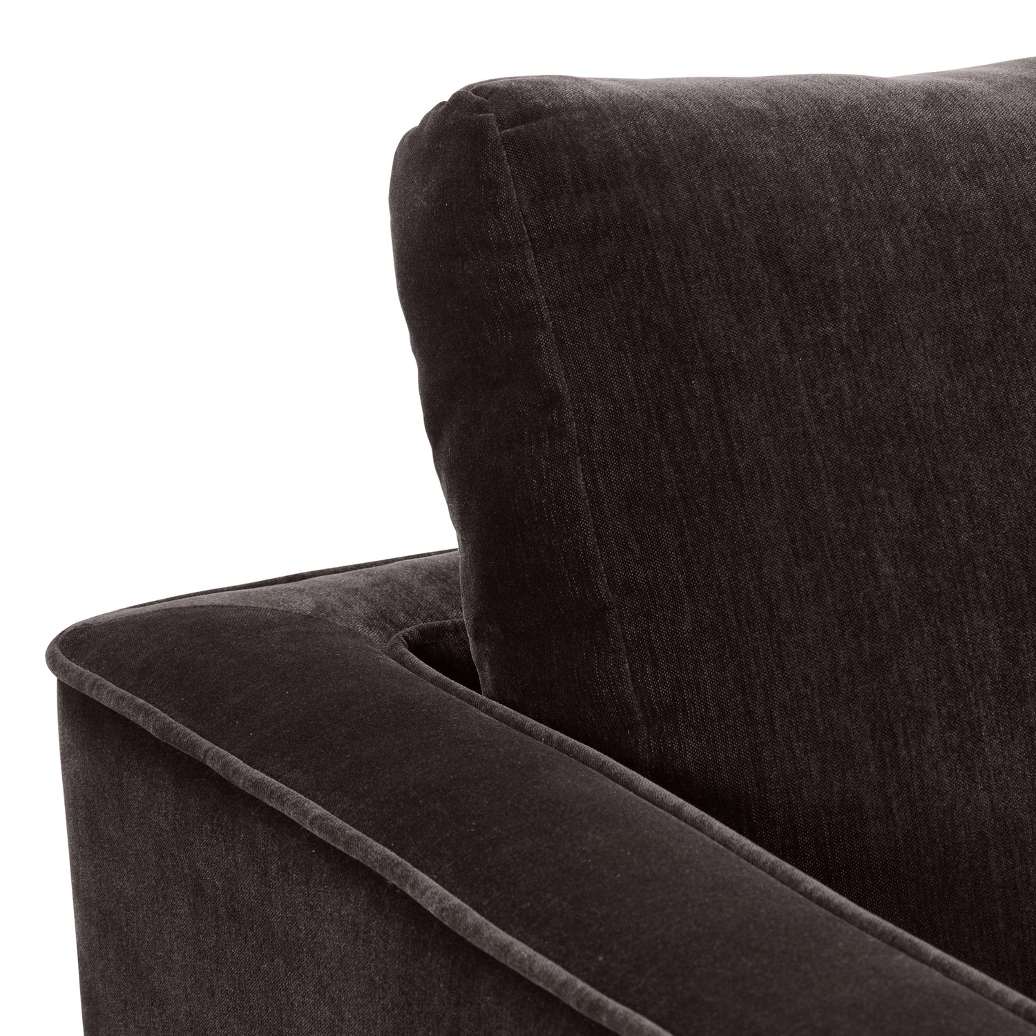 Nera Swivel Lounge Chair | Ganache Brown 