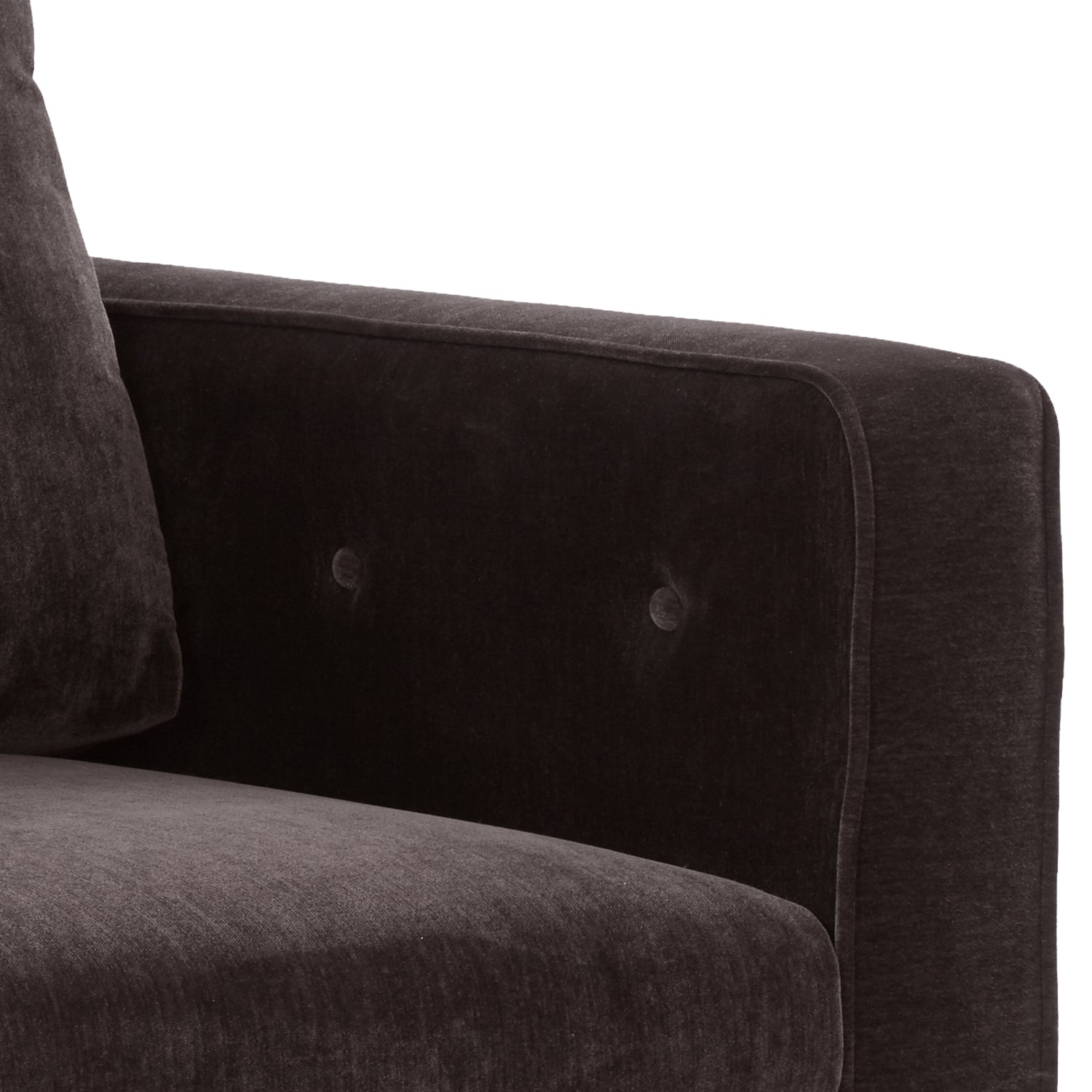 Nera Swivel Lounge Chair | Ganache Brown 