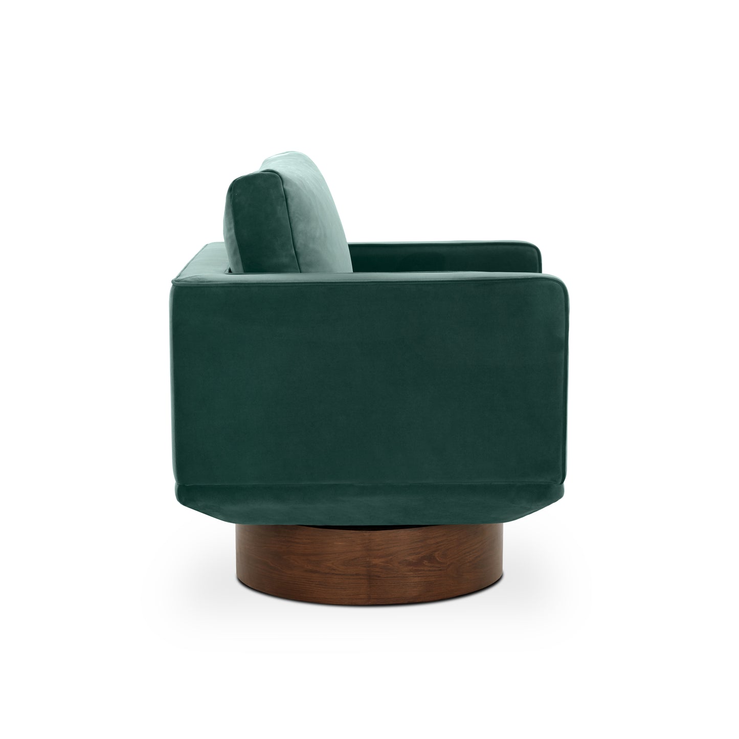 Nera Swivel Lounge Chair | Shadow Teal