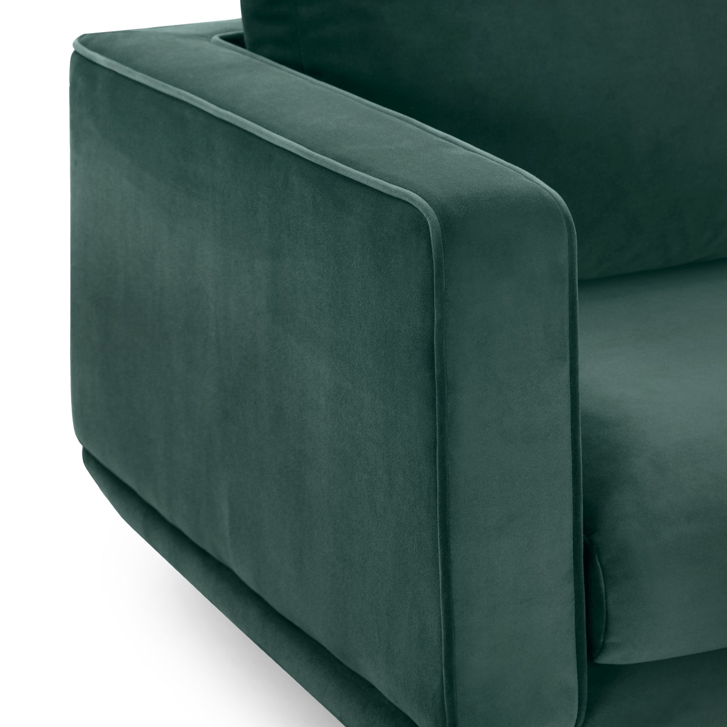 Nera Swivel Lounge Chair | Shadow Teal 