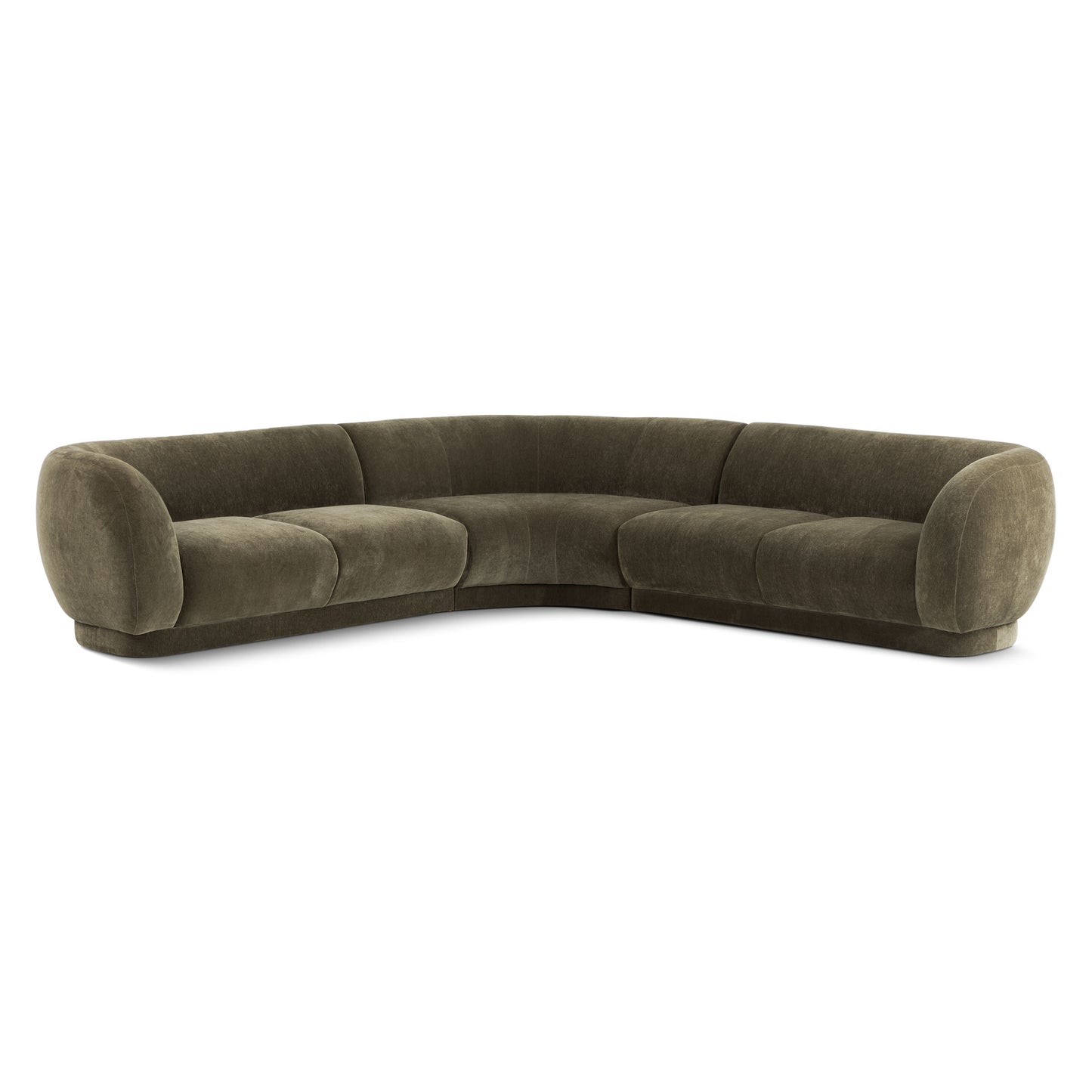 Balvano 3-Piece L-Shaped Sectional (128") | Lume Green