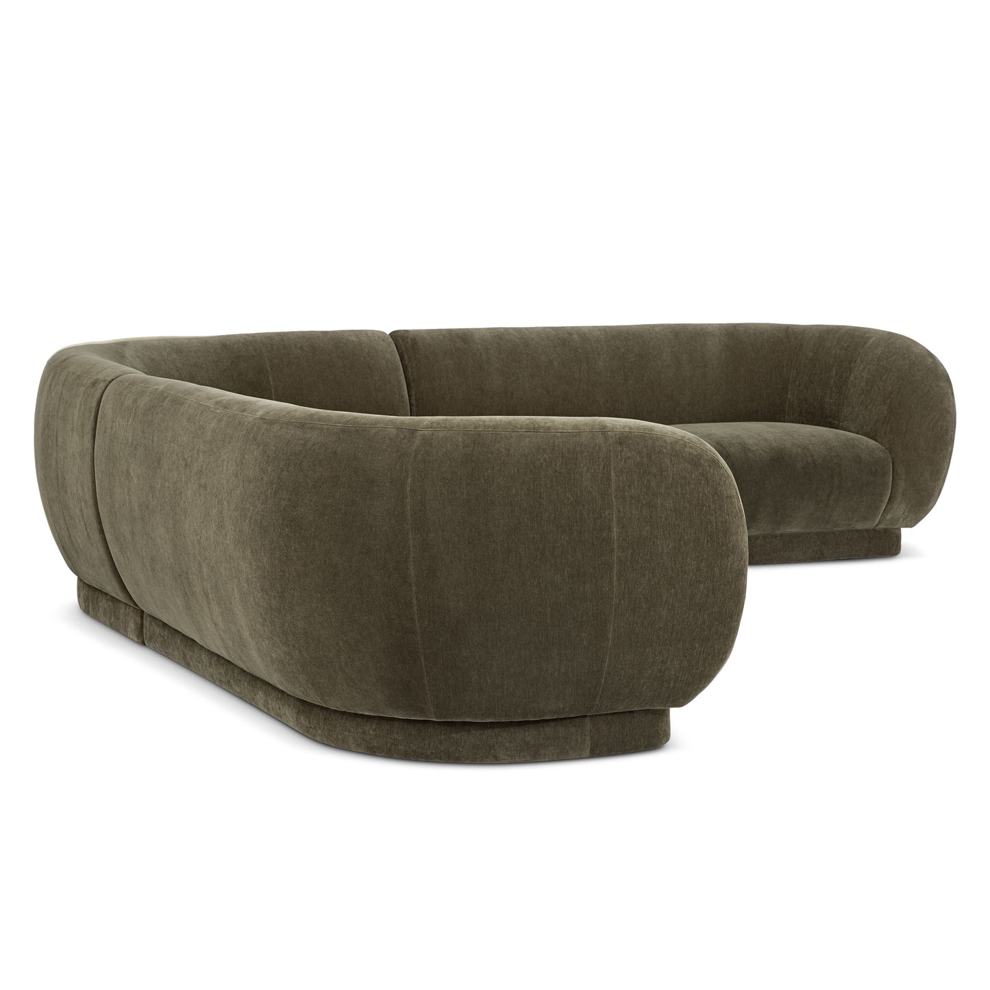 Balvano 3-Piece L-Shaped Sectional (128") | Lume Green