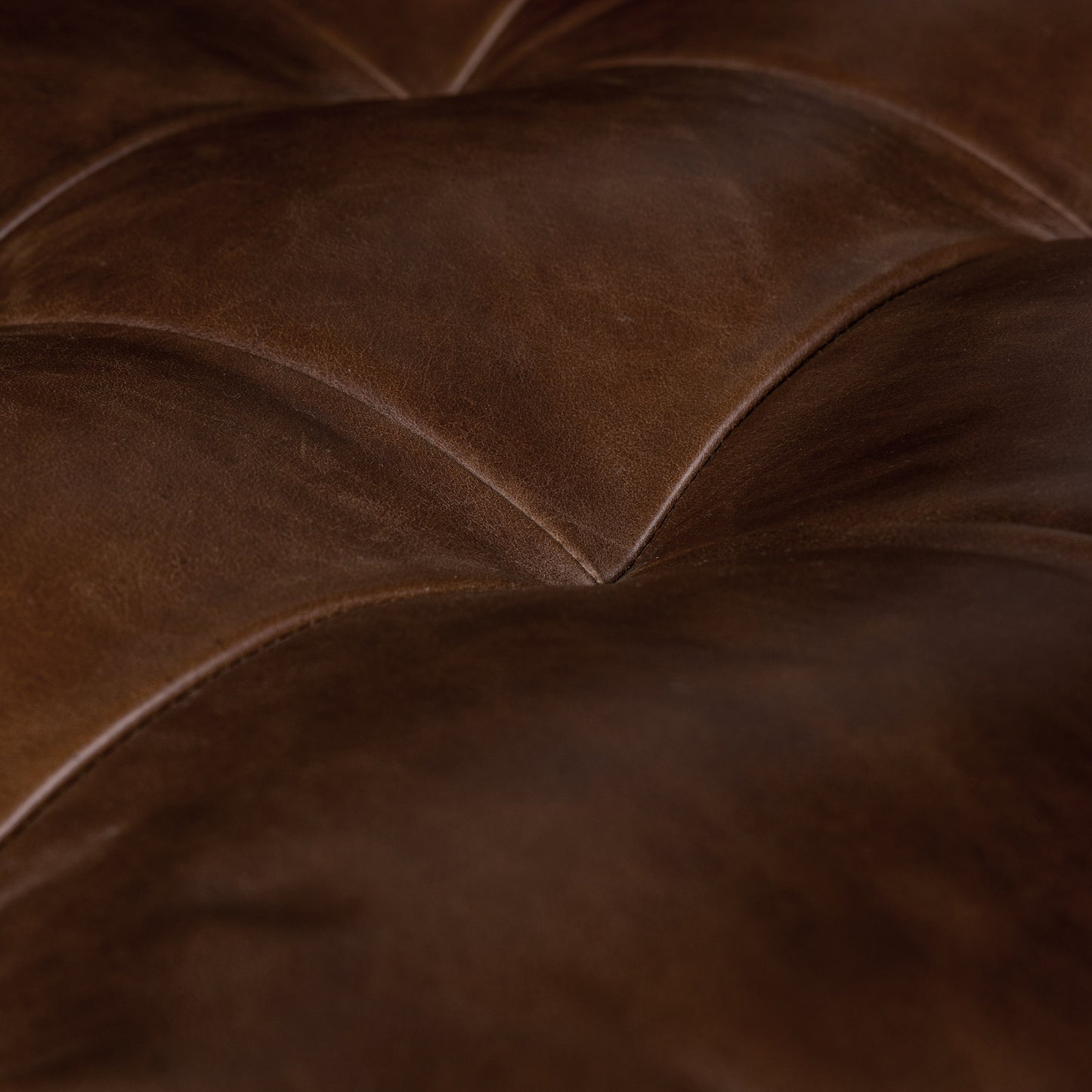 Napa 82" Leather Pull-Out Convertible Sleeper Sofa | Chocolate Brown