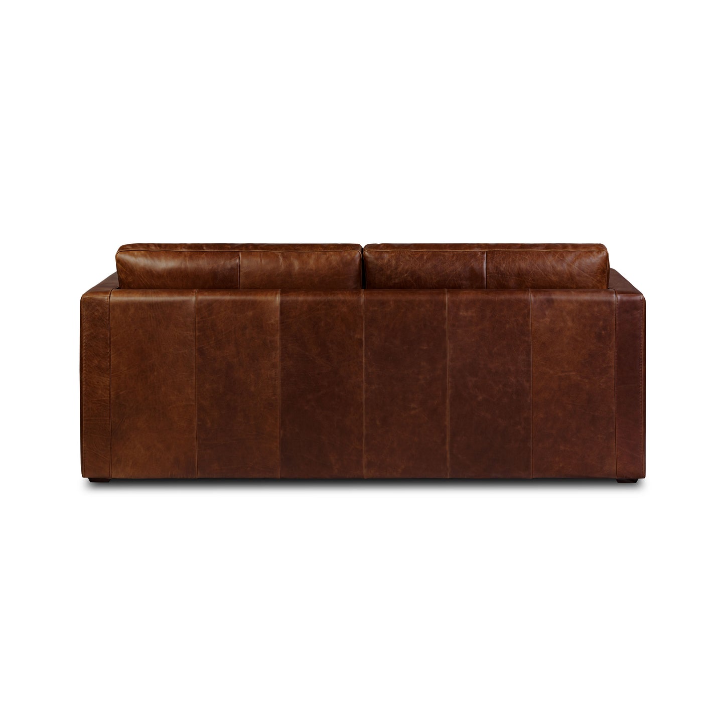Napa 82" Leather Pull-Out Convertible Sleeper Sofa | Oscuro Brown
