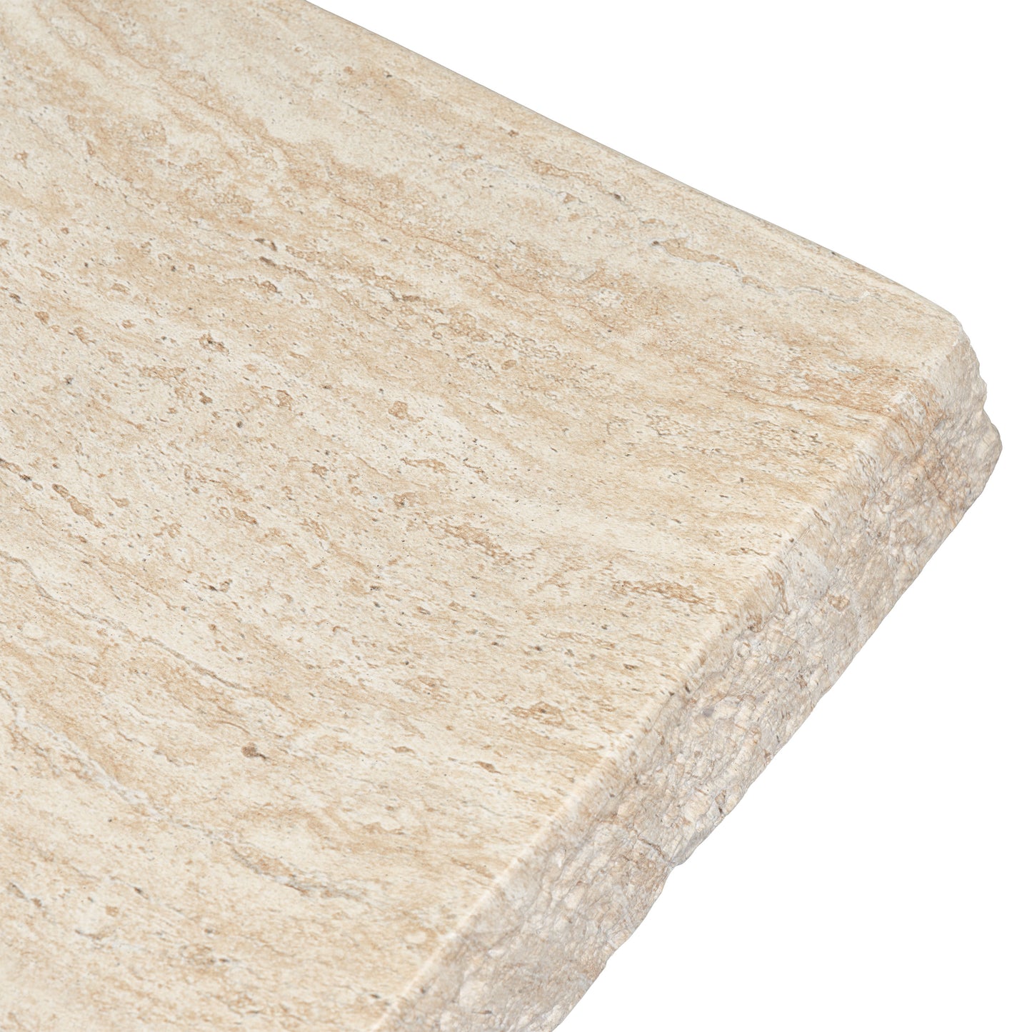 Stilo 35" Coffee Table | Travertine
