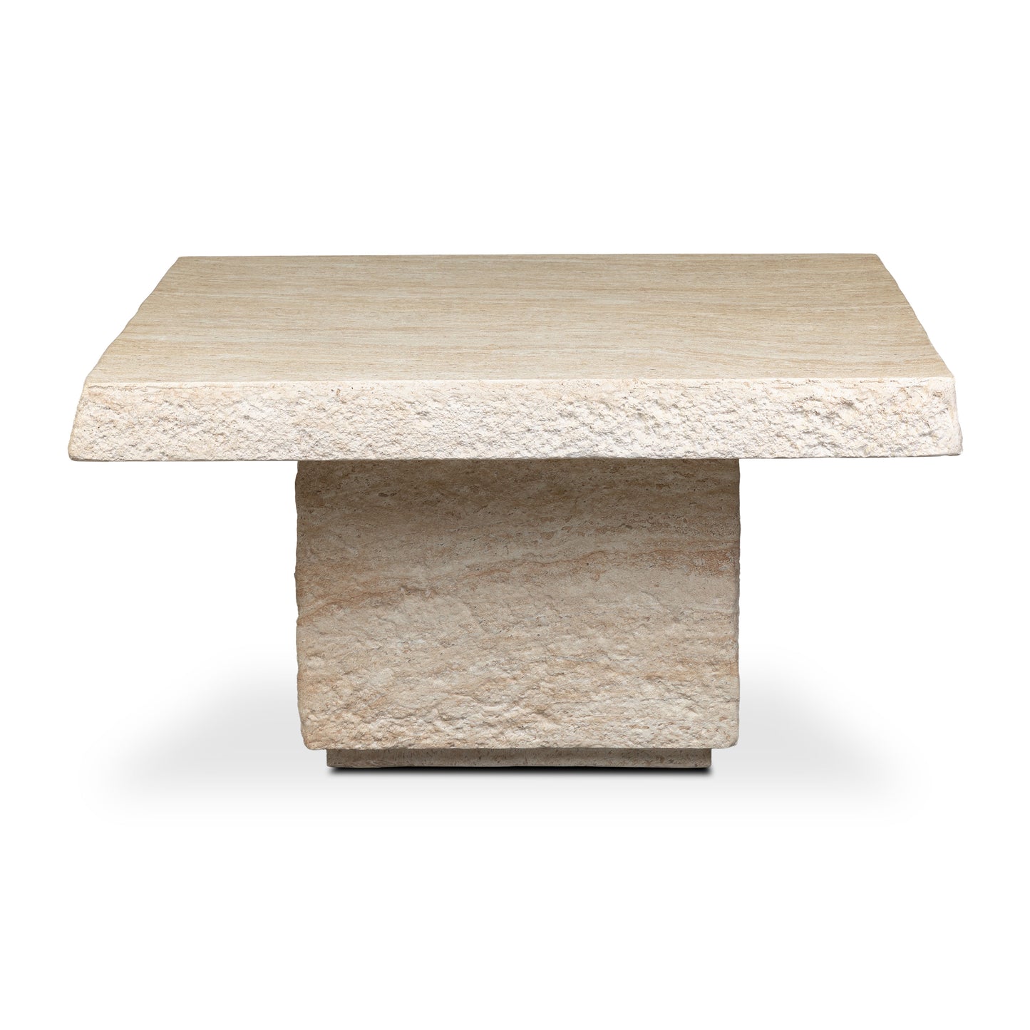 Stilo 35" Coffee Table | Travertine
