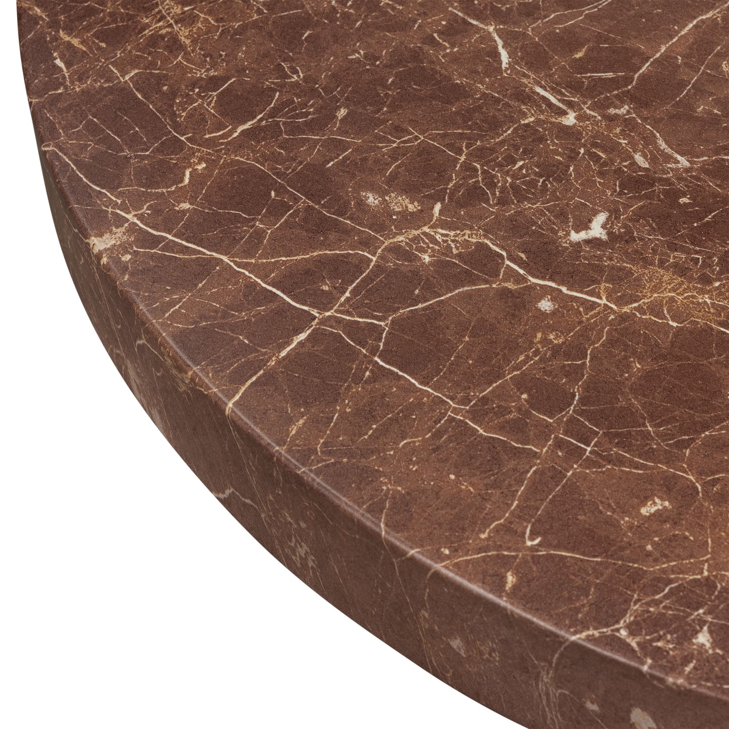 Treso 38" Coffee Table | Bordeaux Red