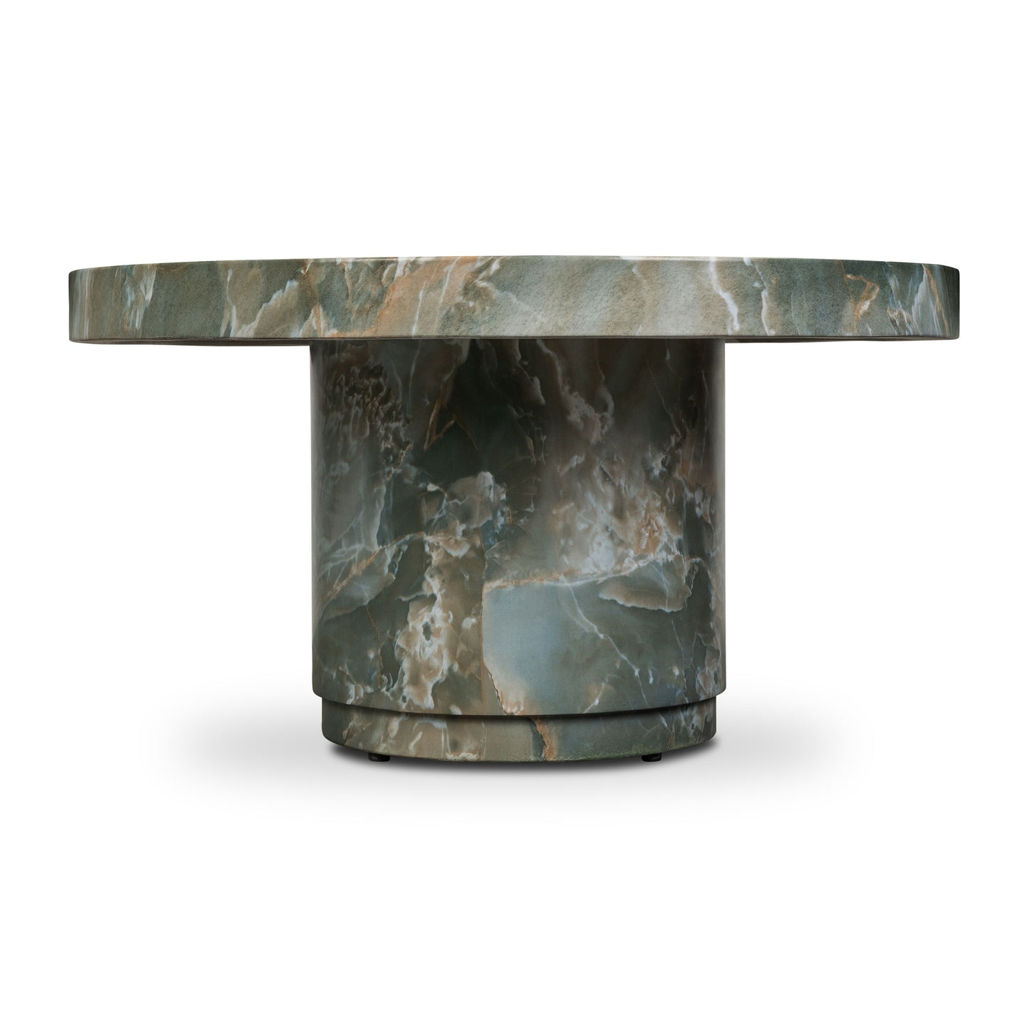 Treso 38" Coffee Table | Jade Green