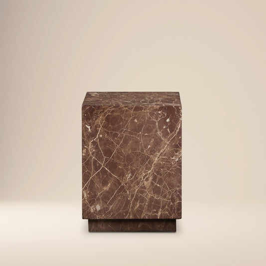 Stova 13.75" Side Table | Bordeaux Red