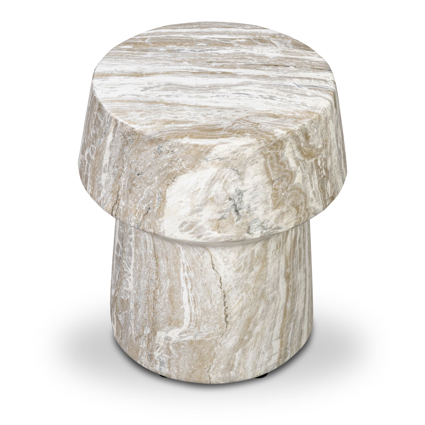 Zyra 18" Side Table | Olivestone Green
