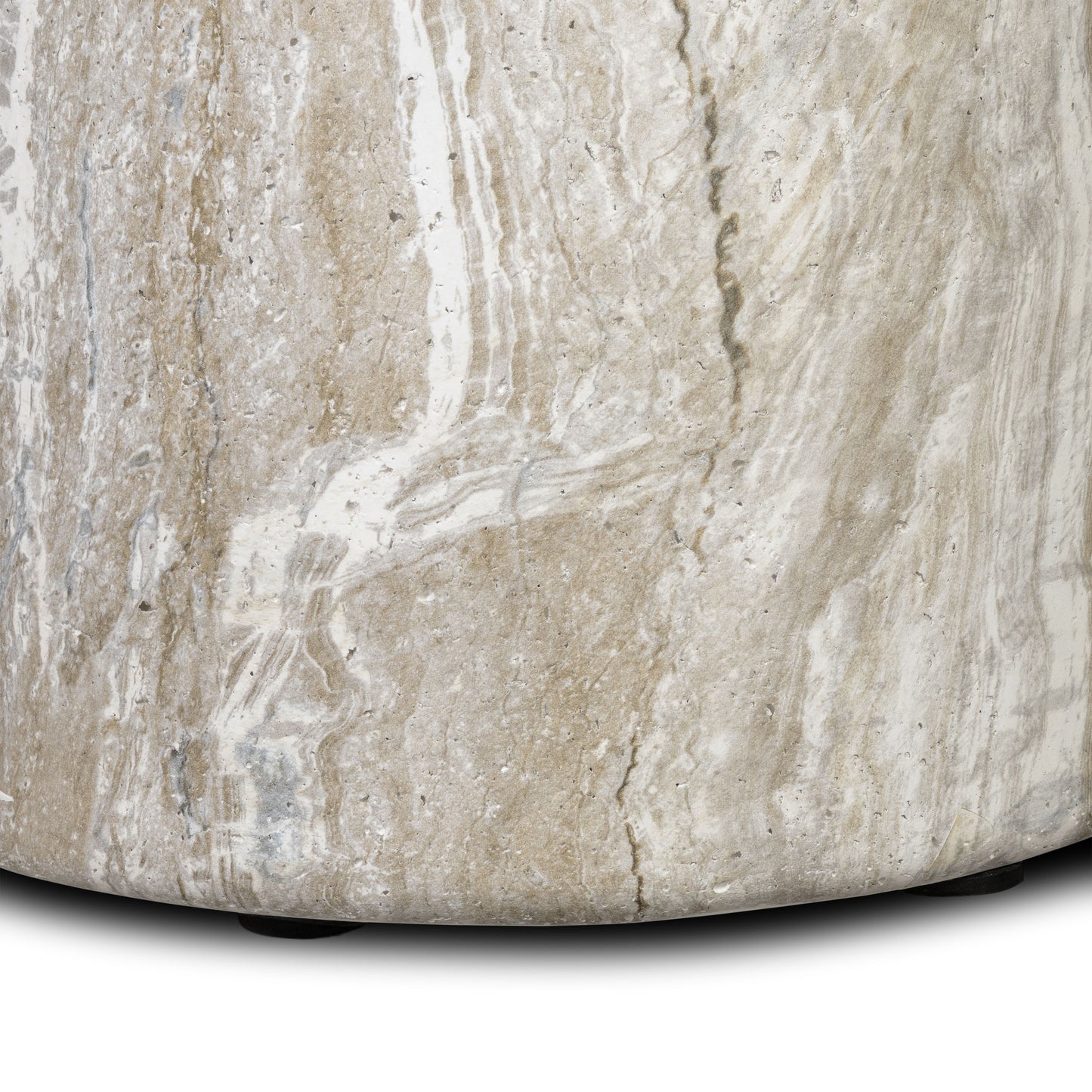 Zyra 18" Side Table | Olivestone Green
