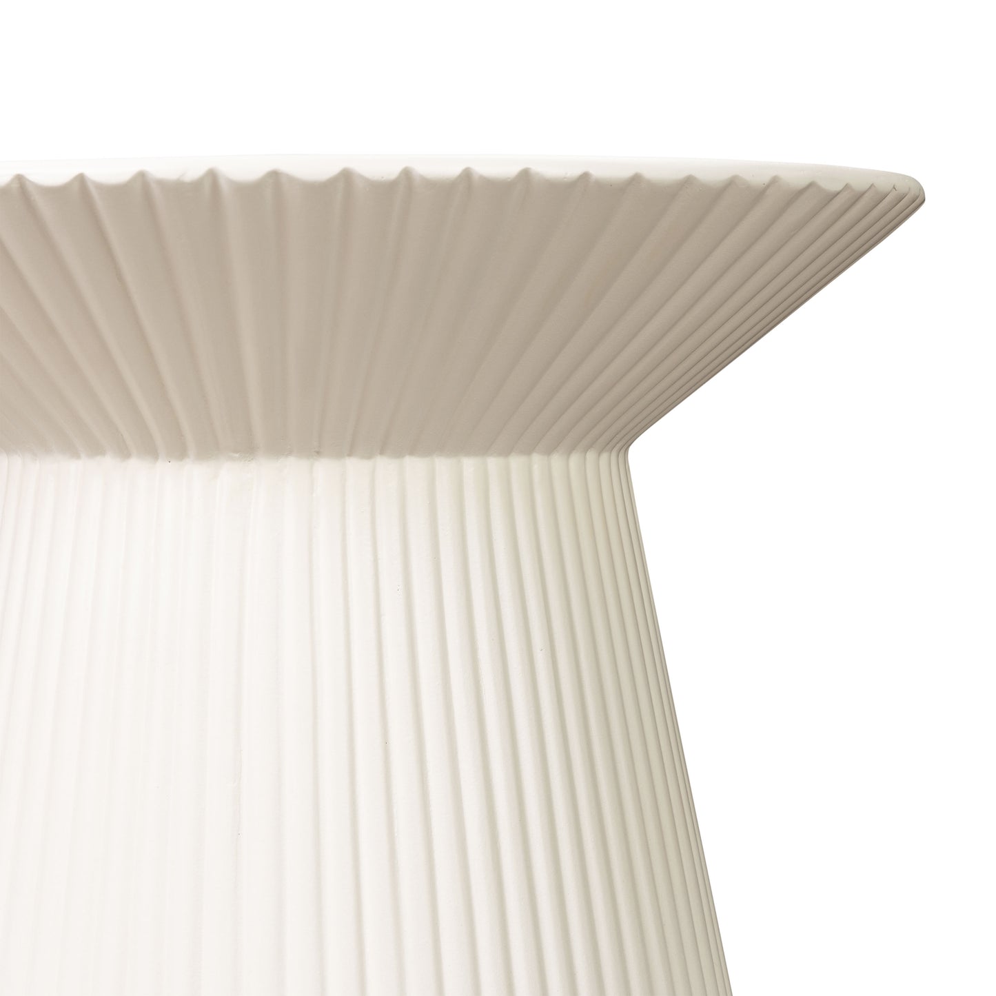 Vetra 17.5" Side Table | Almond White