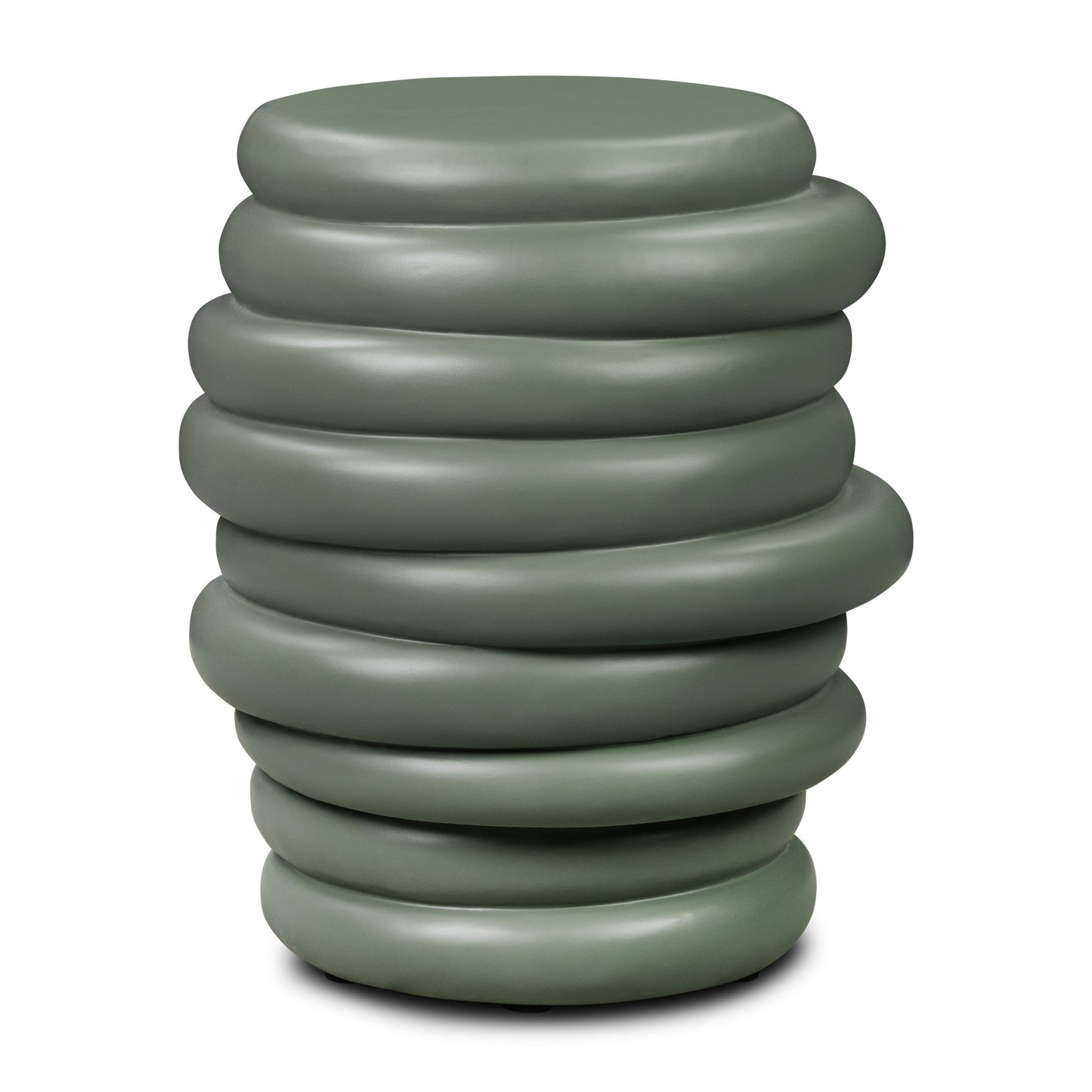 Cordu 17.5" Side Table | Salvia Green