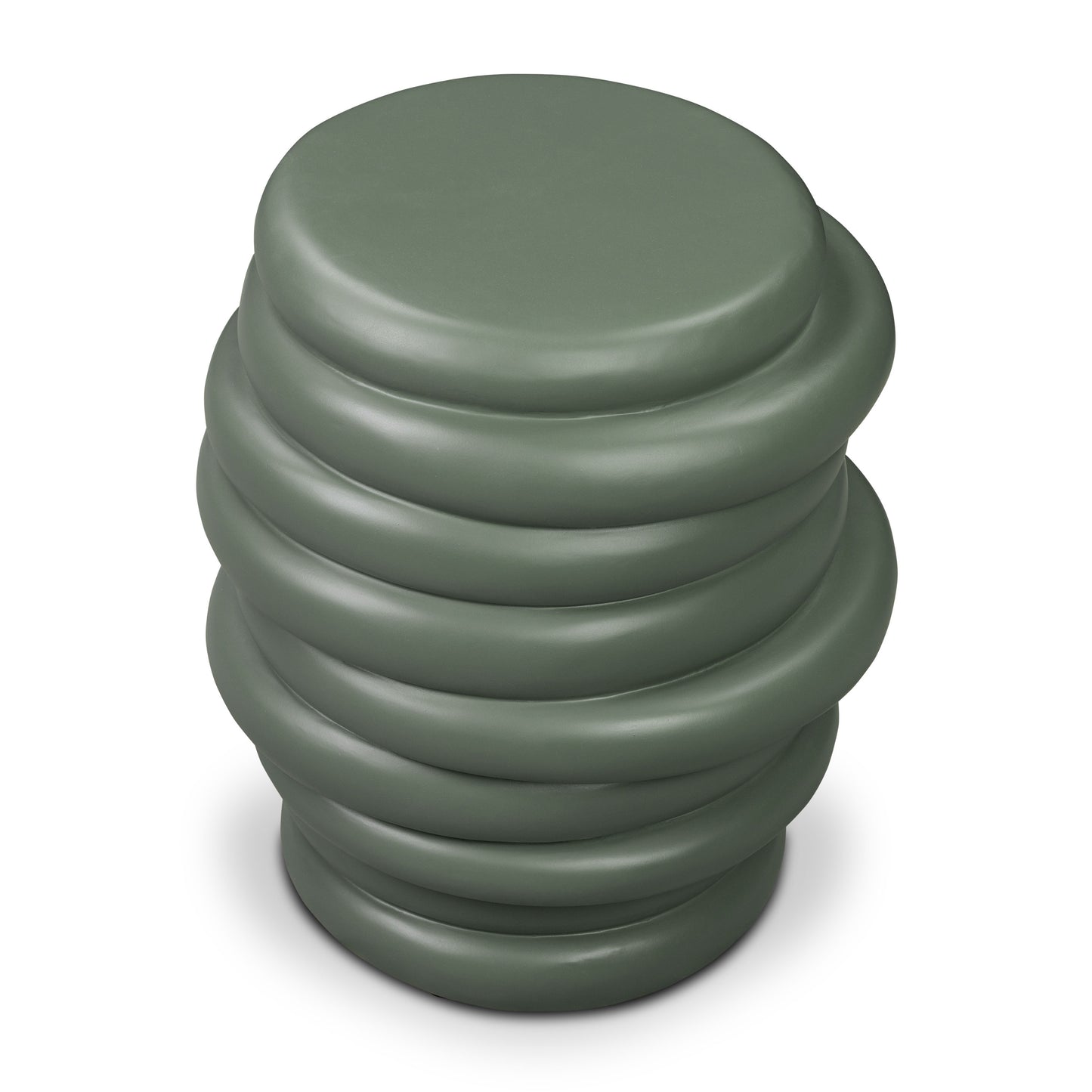 Cordu 17.5" Side Table | Salvia Green