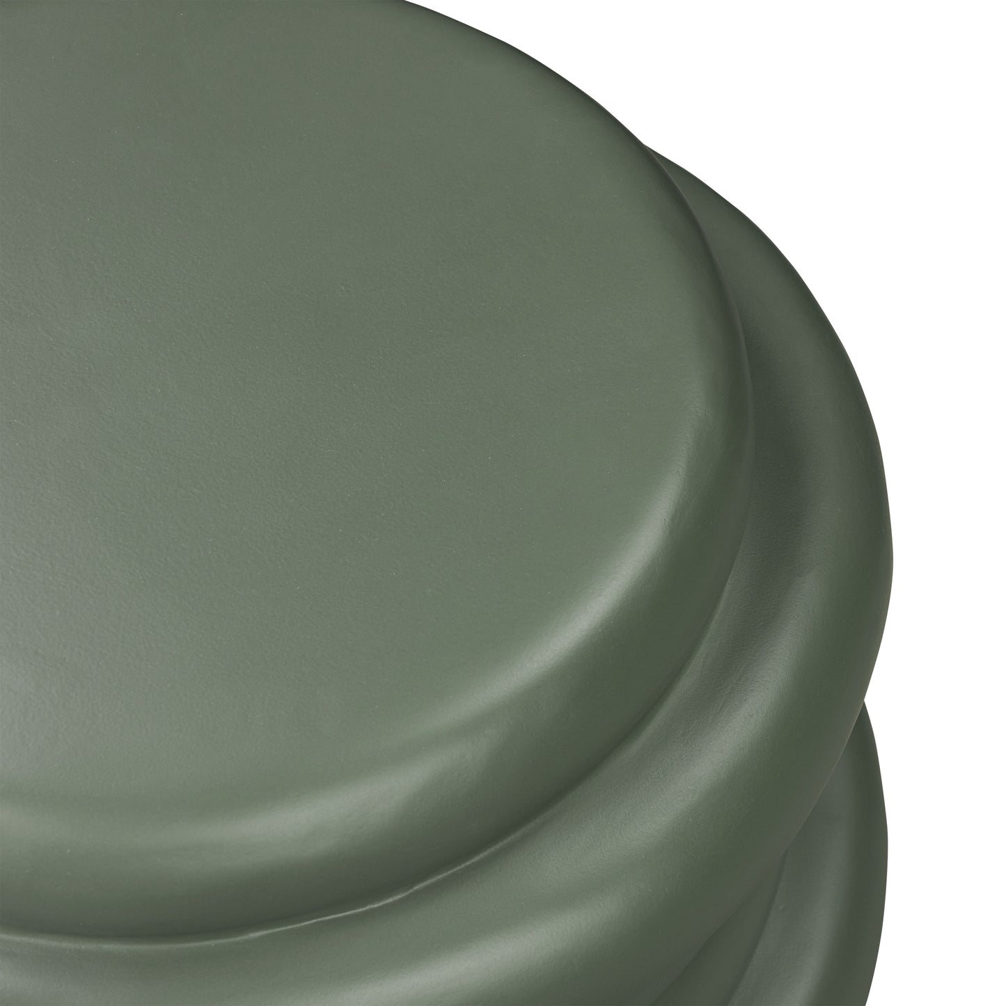 Cordu 17.5" Side Table | Salvia Green