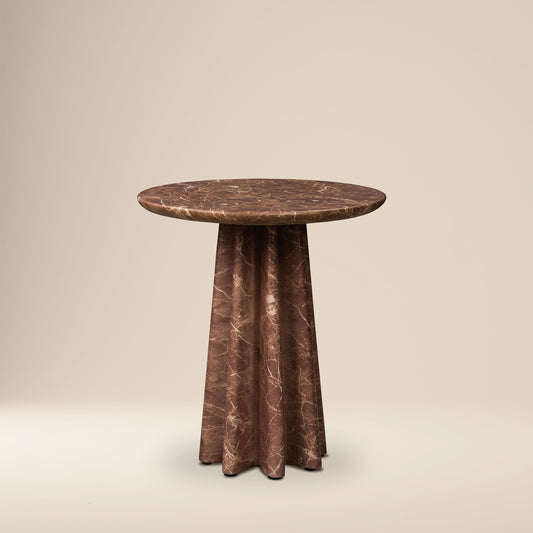 Folda 18" Side Table | Bordeaux Red