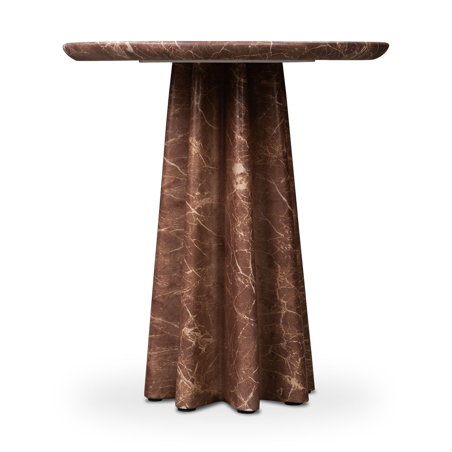 Folda 18" Side Table | Bordeaux Red